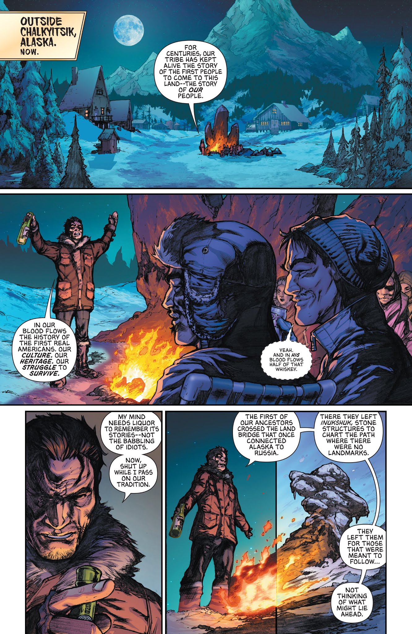 Read online Dissension: War Eternal comic -  Issue #1 - 4