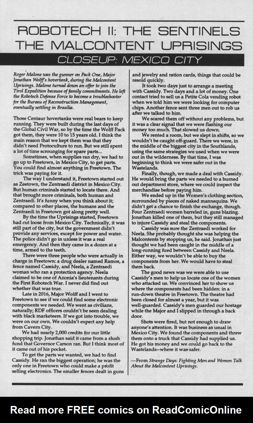 Read online Robotech II: The Sentinels - The Malcontent Uprisings comic -  Issue #7 - 30