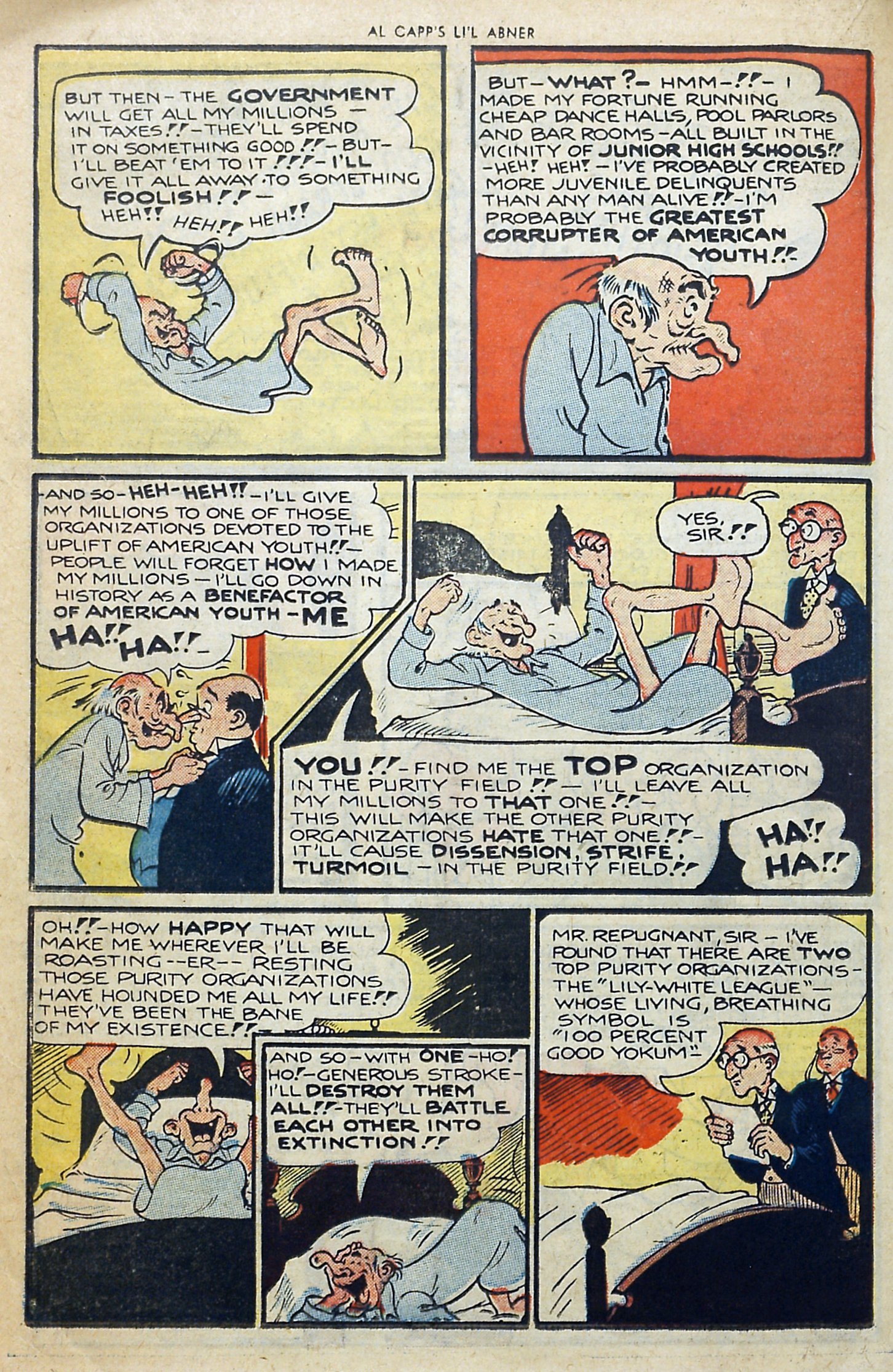 Read online Li'l Abner Comics comic -  Issue #72 - 18