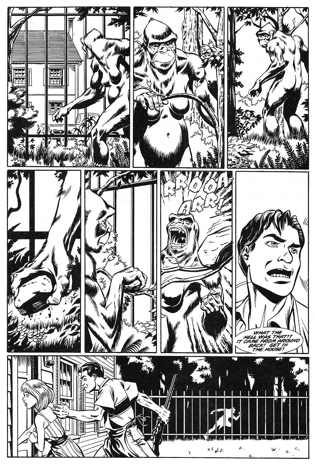 Read online Cavewoman: Missing Link comic -  Issue #1 - 23