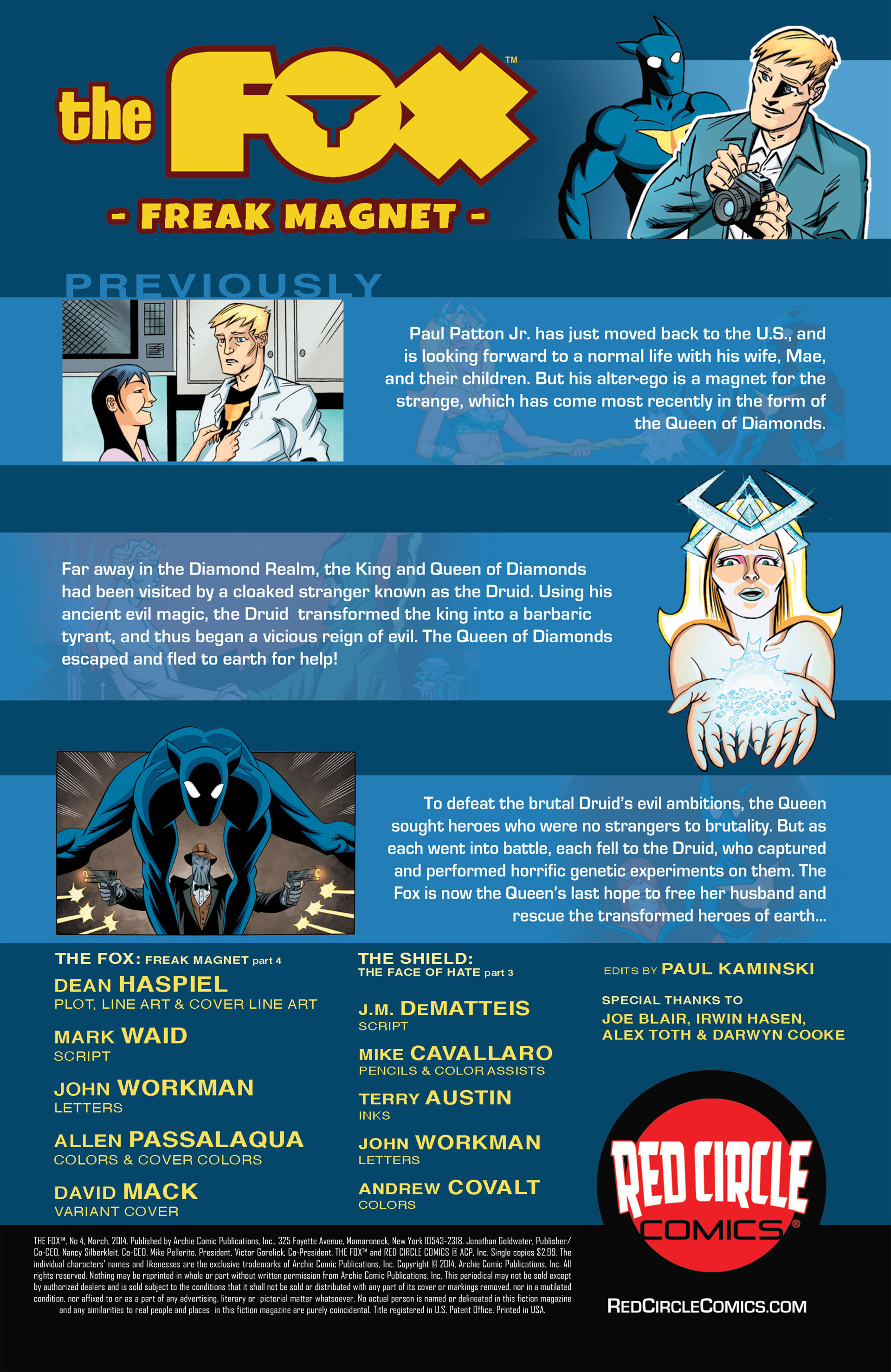 Read online The Fox comic -  Issue #4 - 2