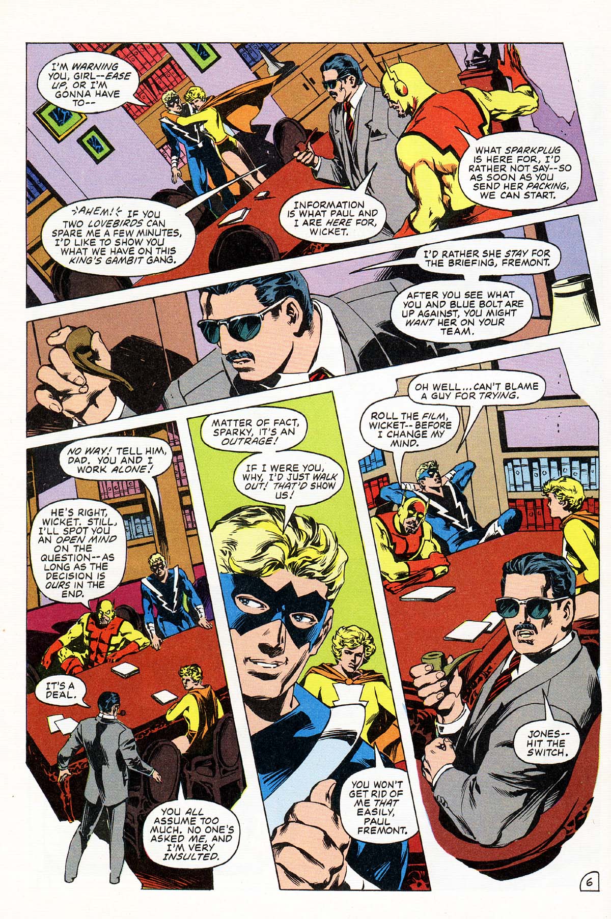 Read online Captain Thunder and Blue Bolt comic -  Issue #9 - 8
