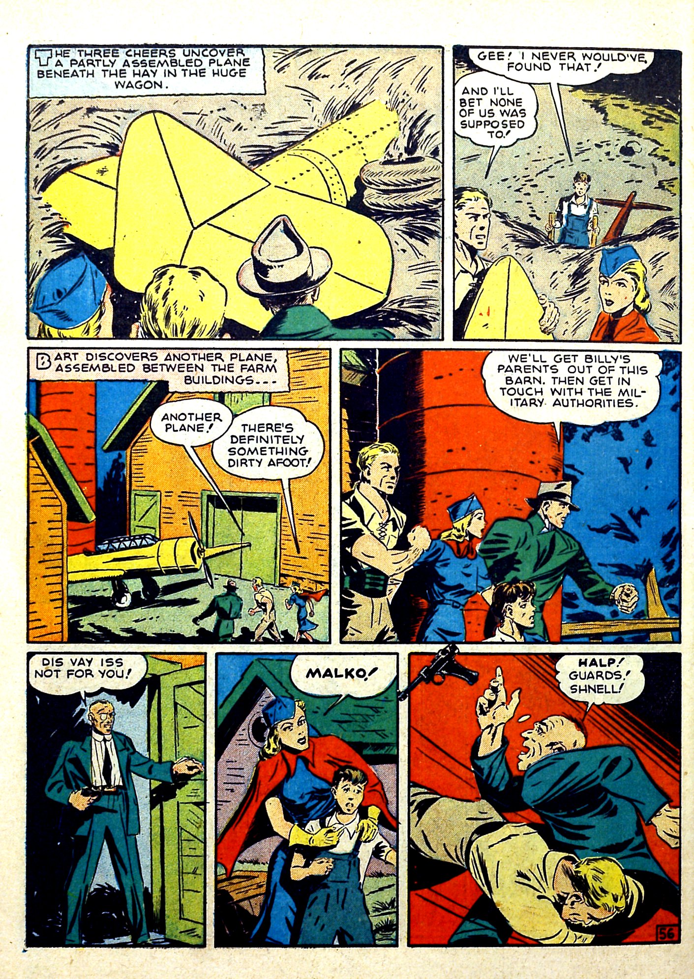 Read online Our Flag Comics comic -  Issue #3 - 57