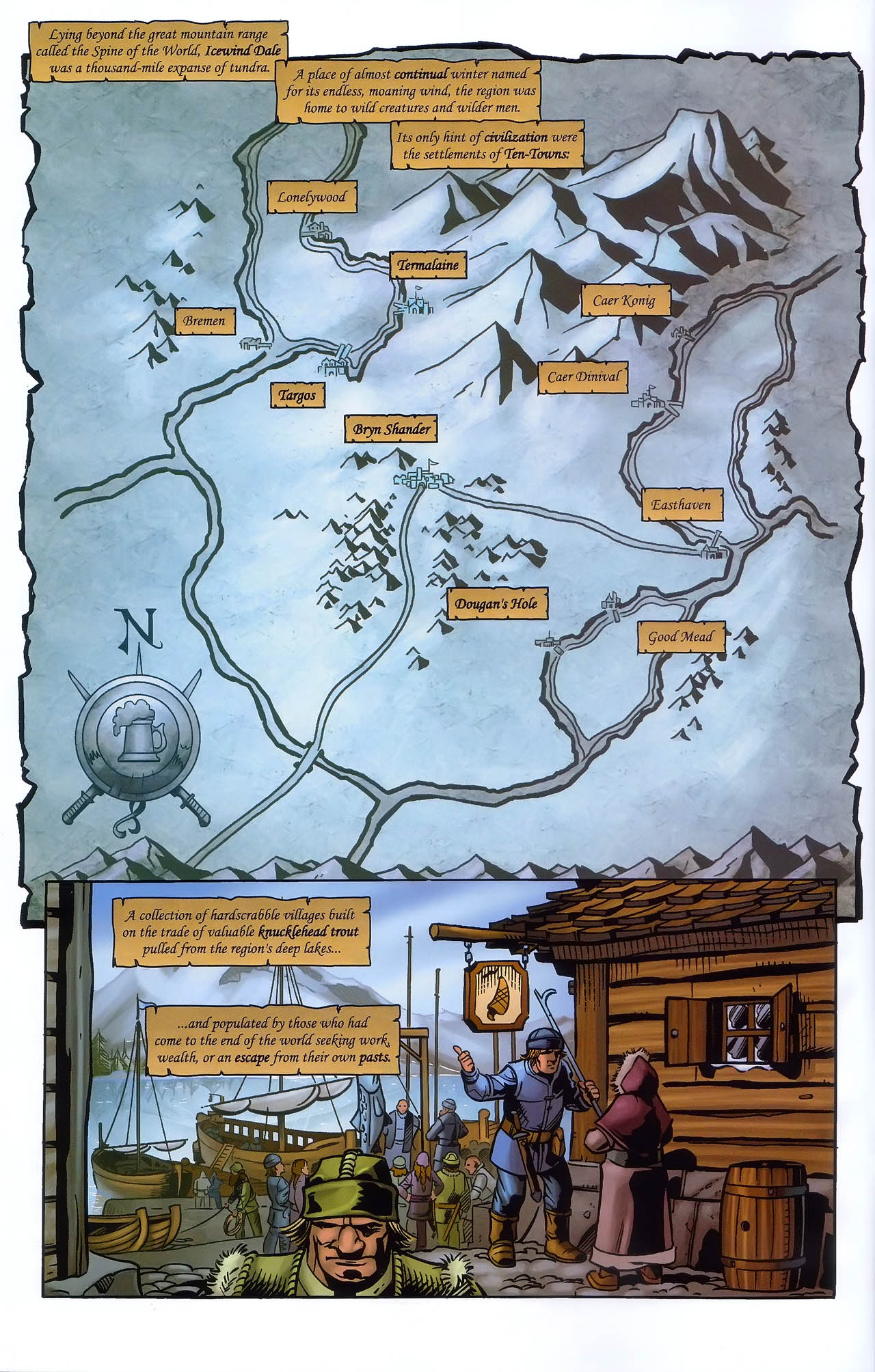 Read online Forgotten Realms: The Crystal Shard comic -  Issue #1 - 4