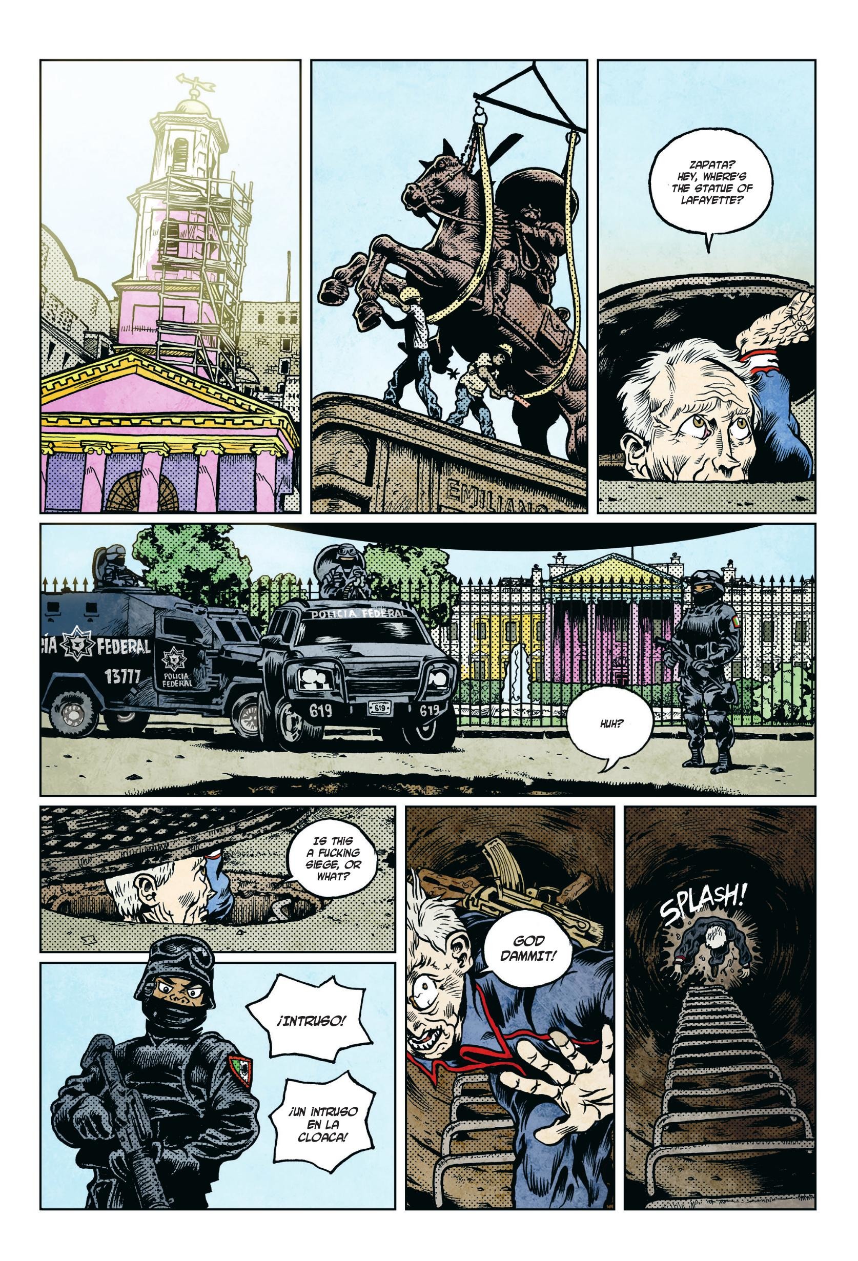Read online Doggybags: Death of A Nation comic -  Issue # TPB - 135