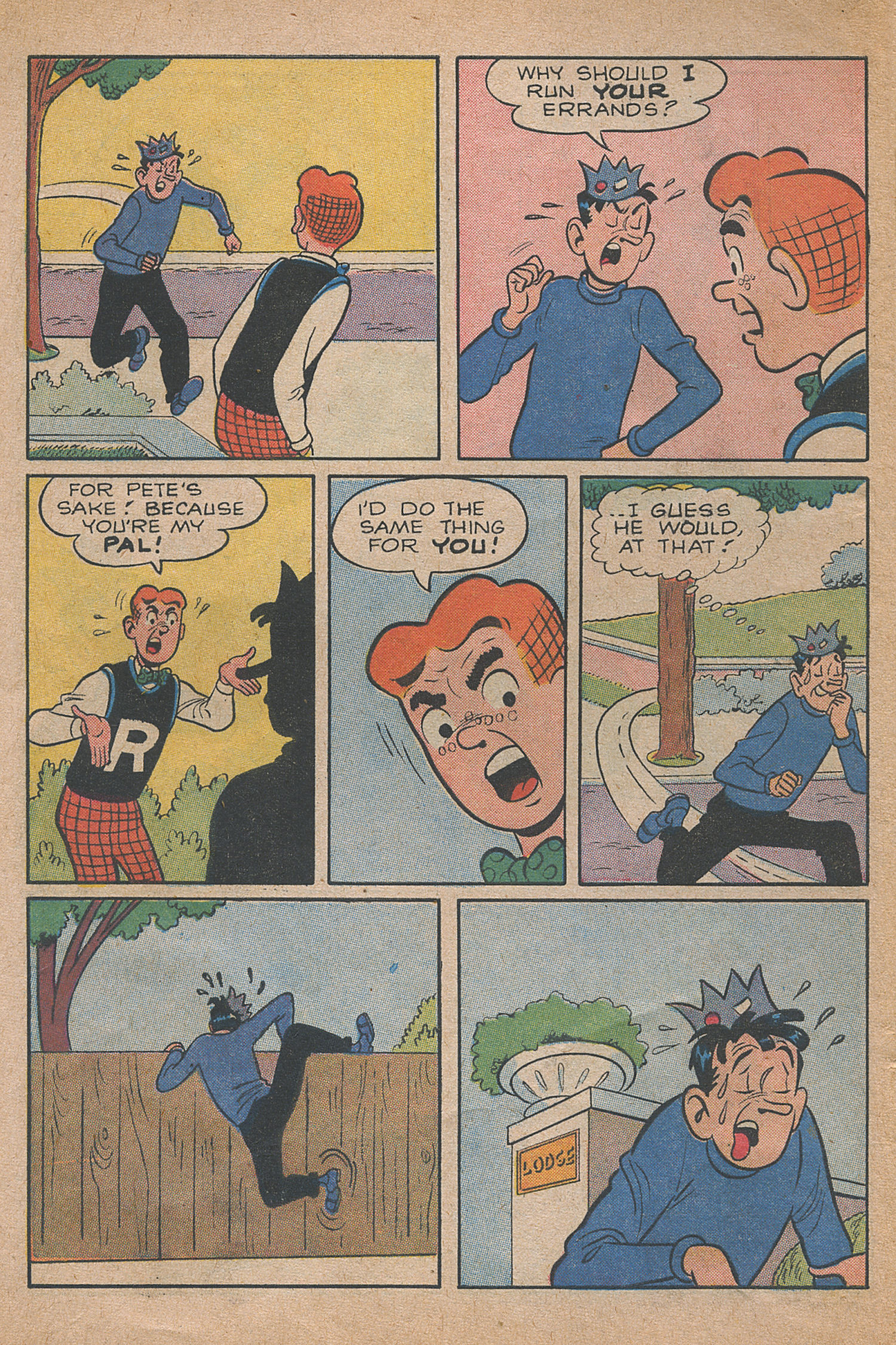 Read online Archie's Pal Jughead comic -  Issue #69 - 6