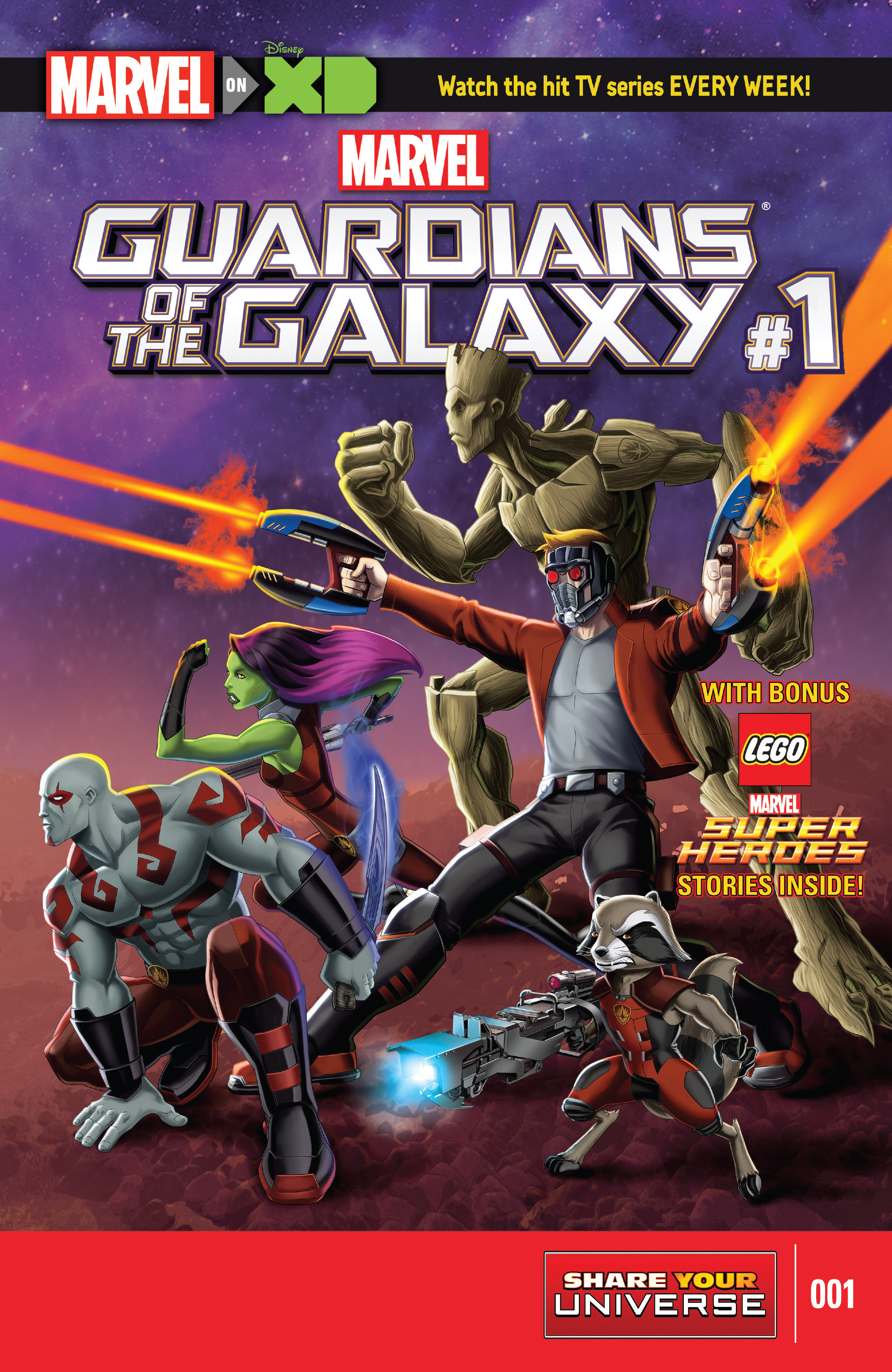 Read online Marvel Universe Guardians of the Galaxy [II] comic -  Issue #1 - 1