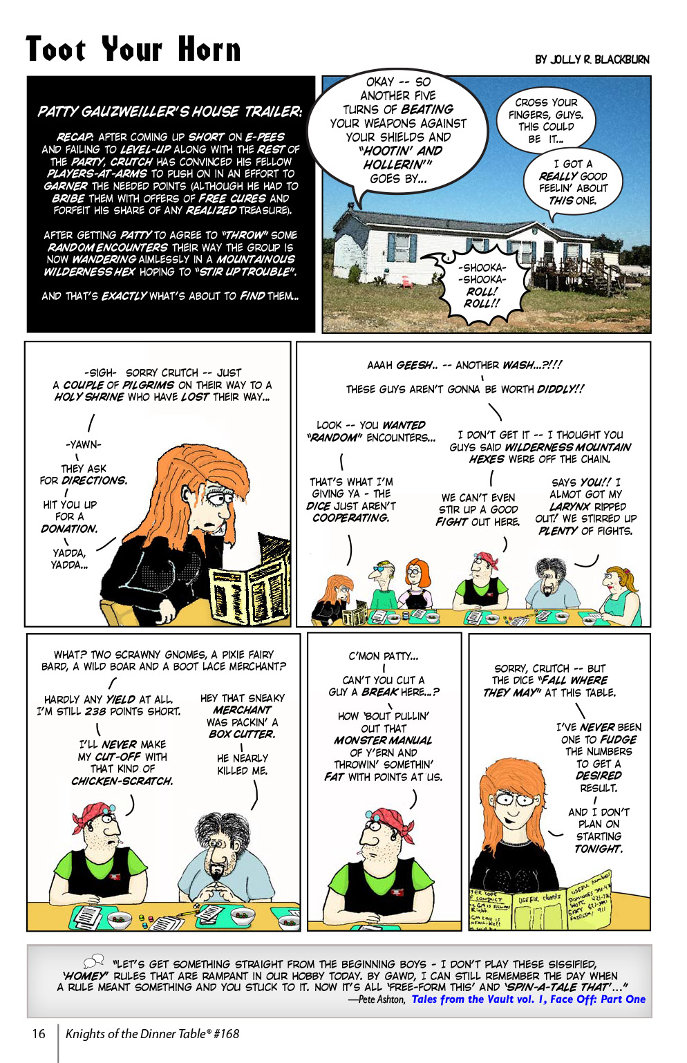 Read online Knights of the Dinner Table comic -  Issue #168 - 18