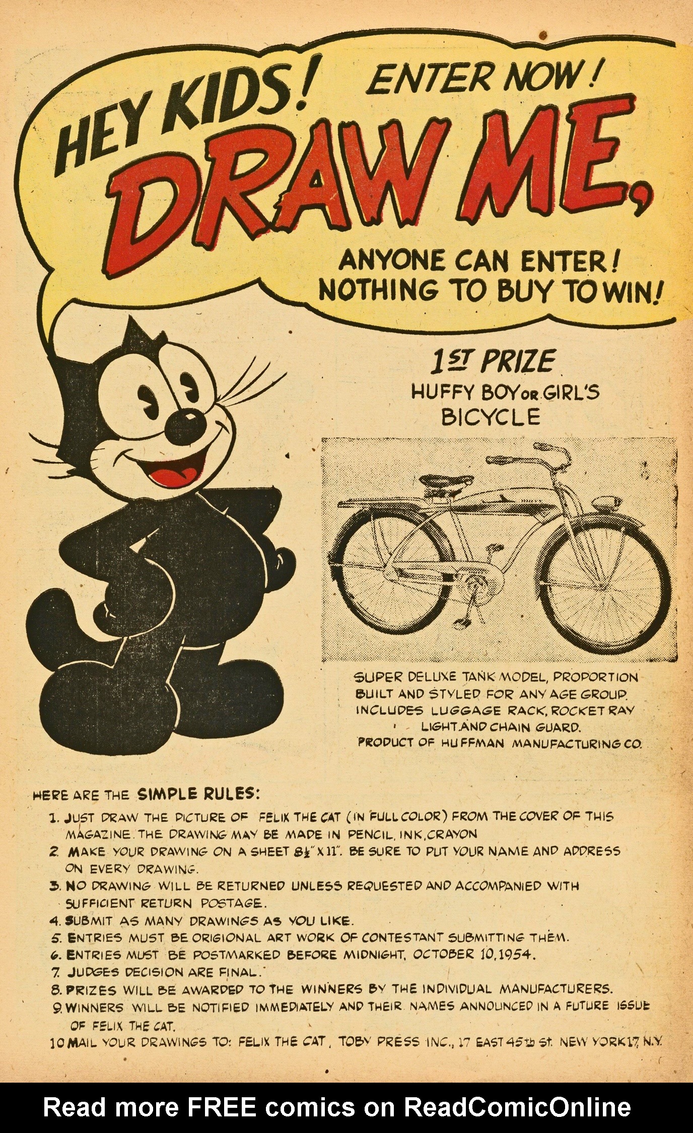 Read online Felix the Cat (1951) comic -  Issue #55 - 28