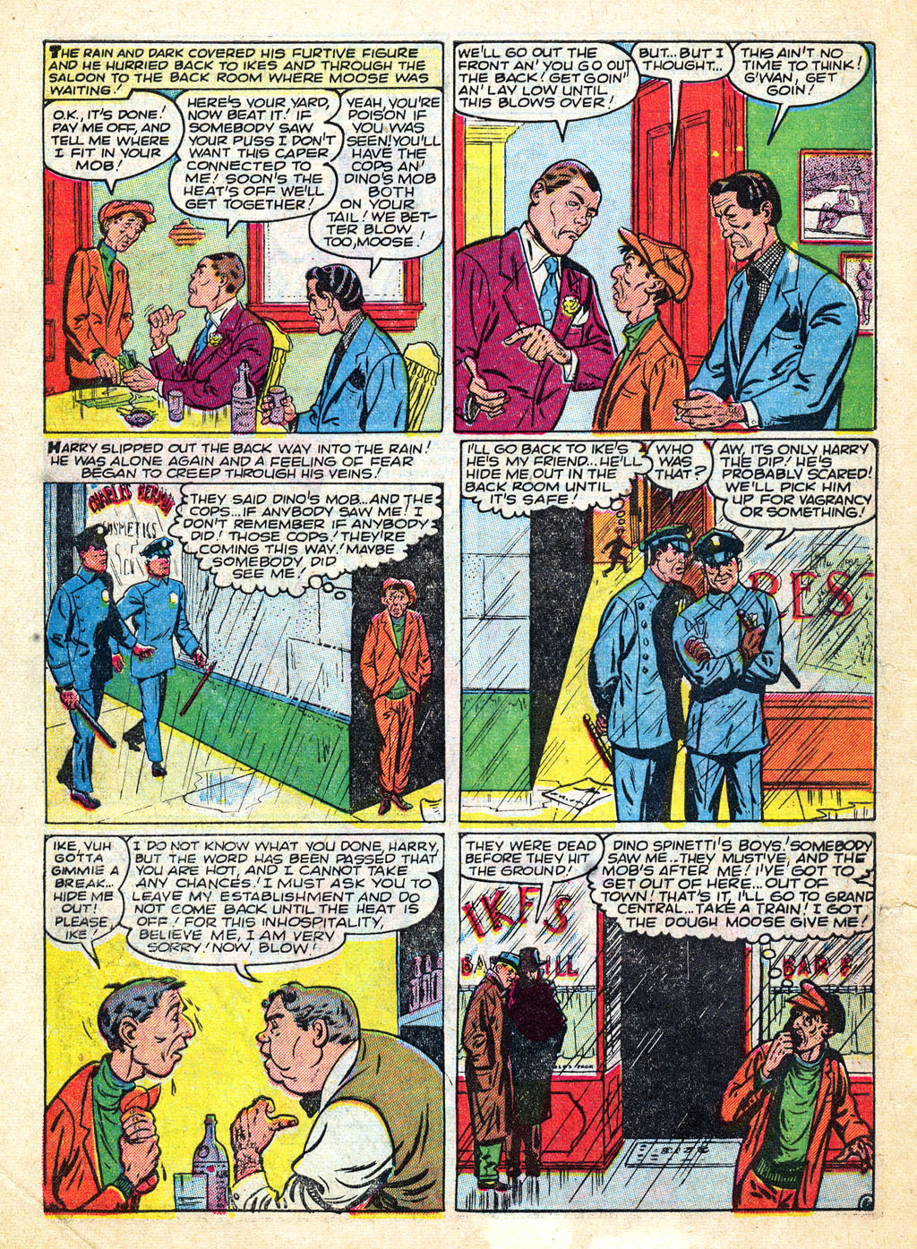 Read online Crime Must Lose comic -  Issue #7 - 8