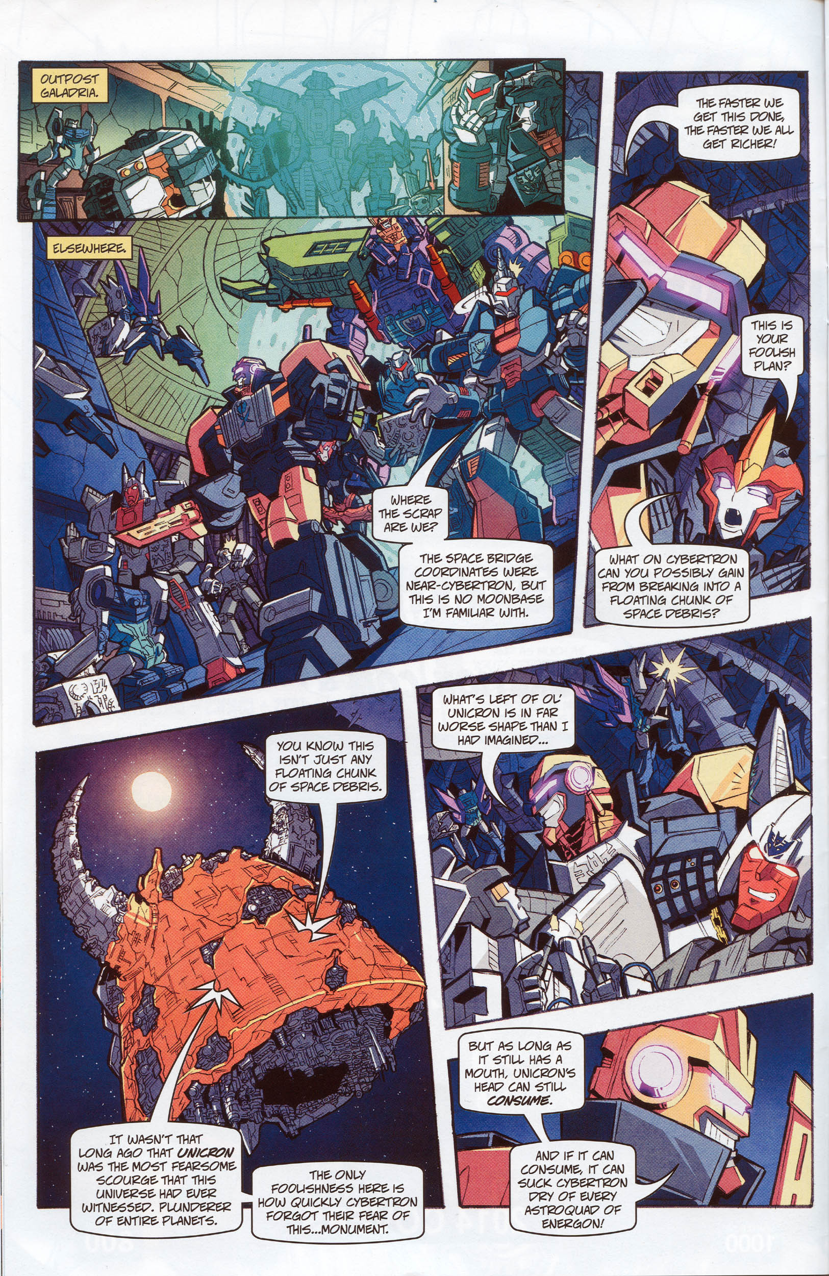 Read online Transformers: Timelines comic -  Issue #10 - 12