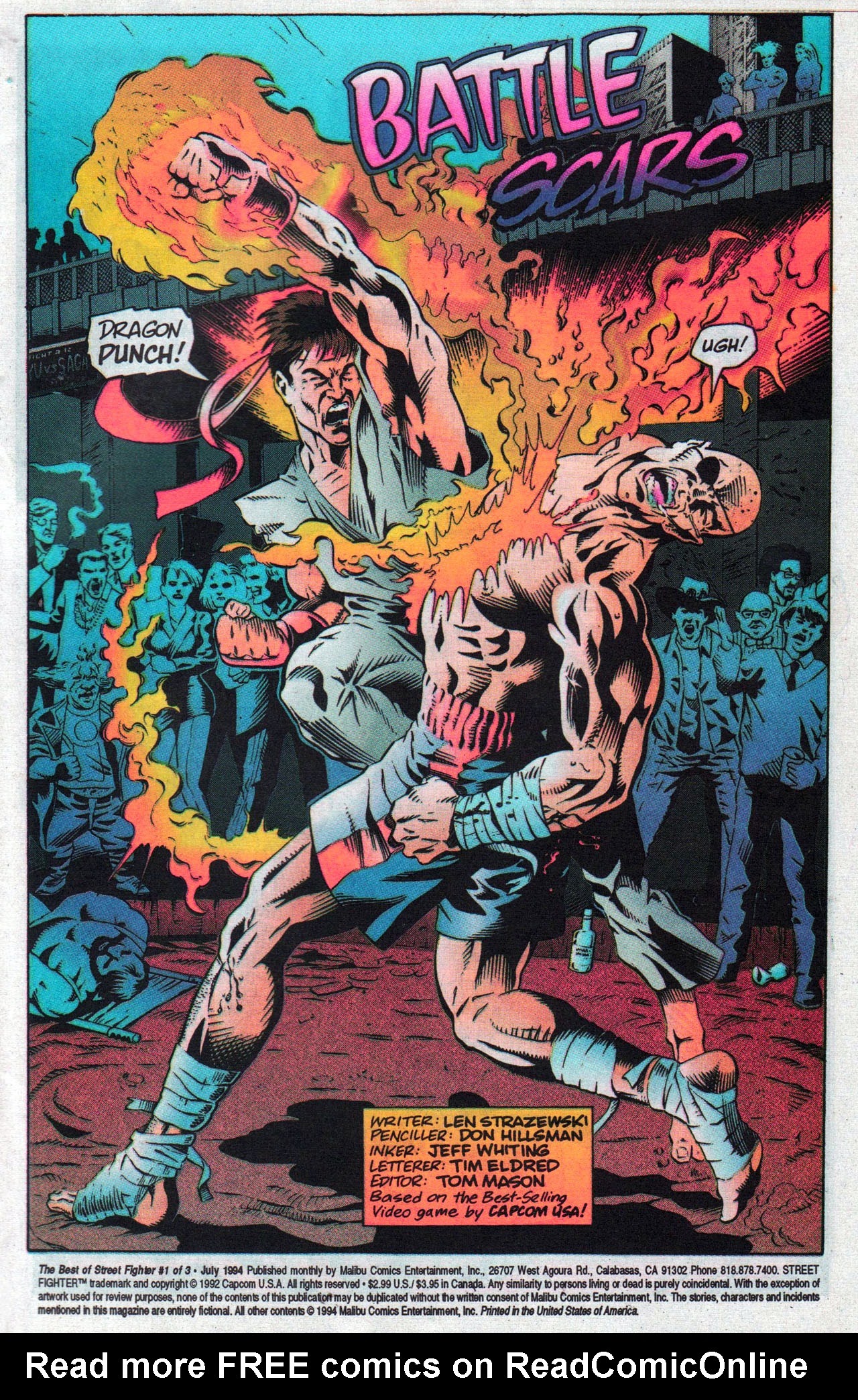 Read online The Best of Street Fighter comic -  Issue #1 - 3