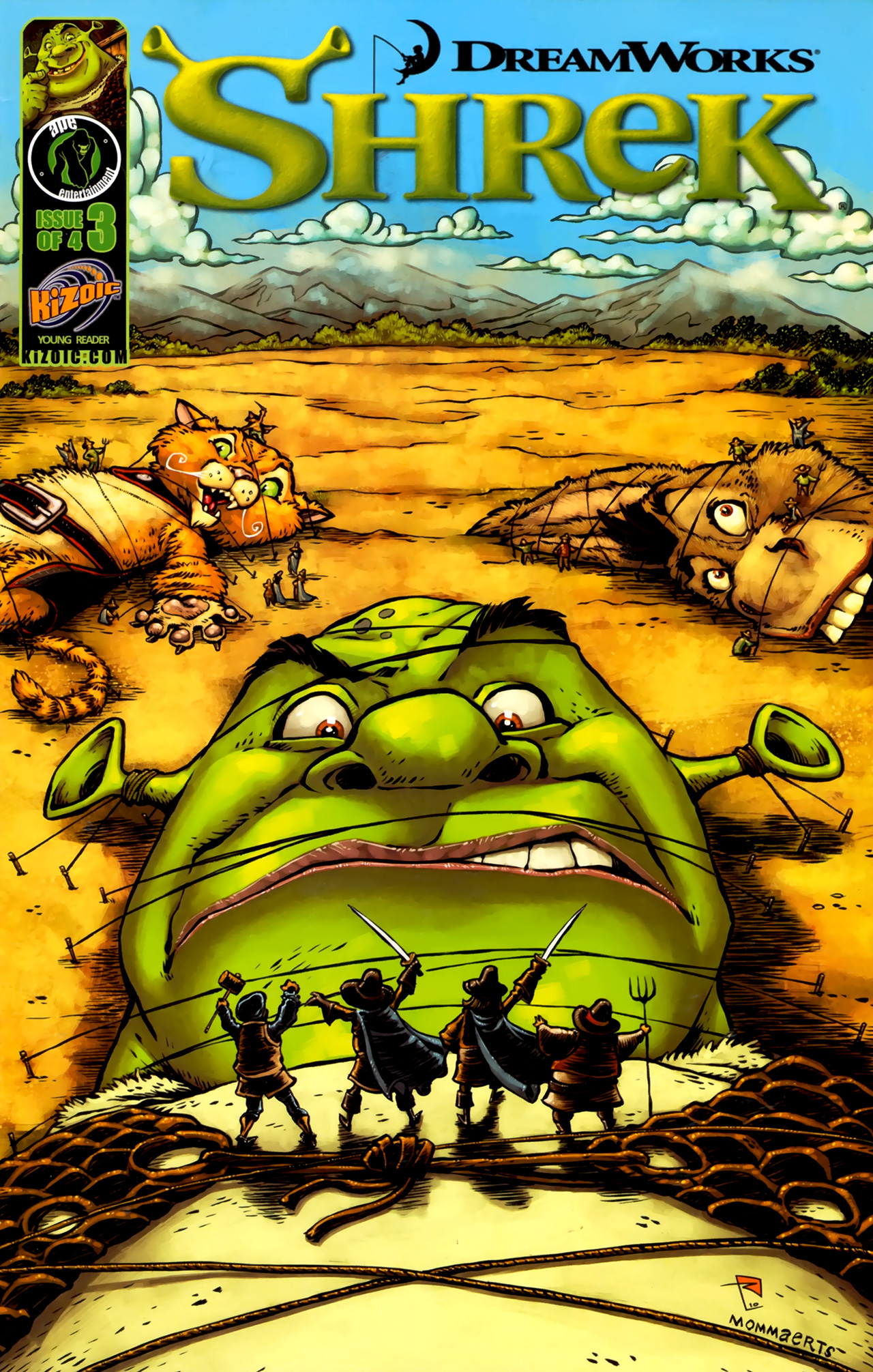 Read online Shrek (2010) comic -  Issue #3 - 1