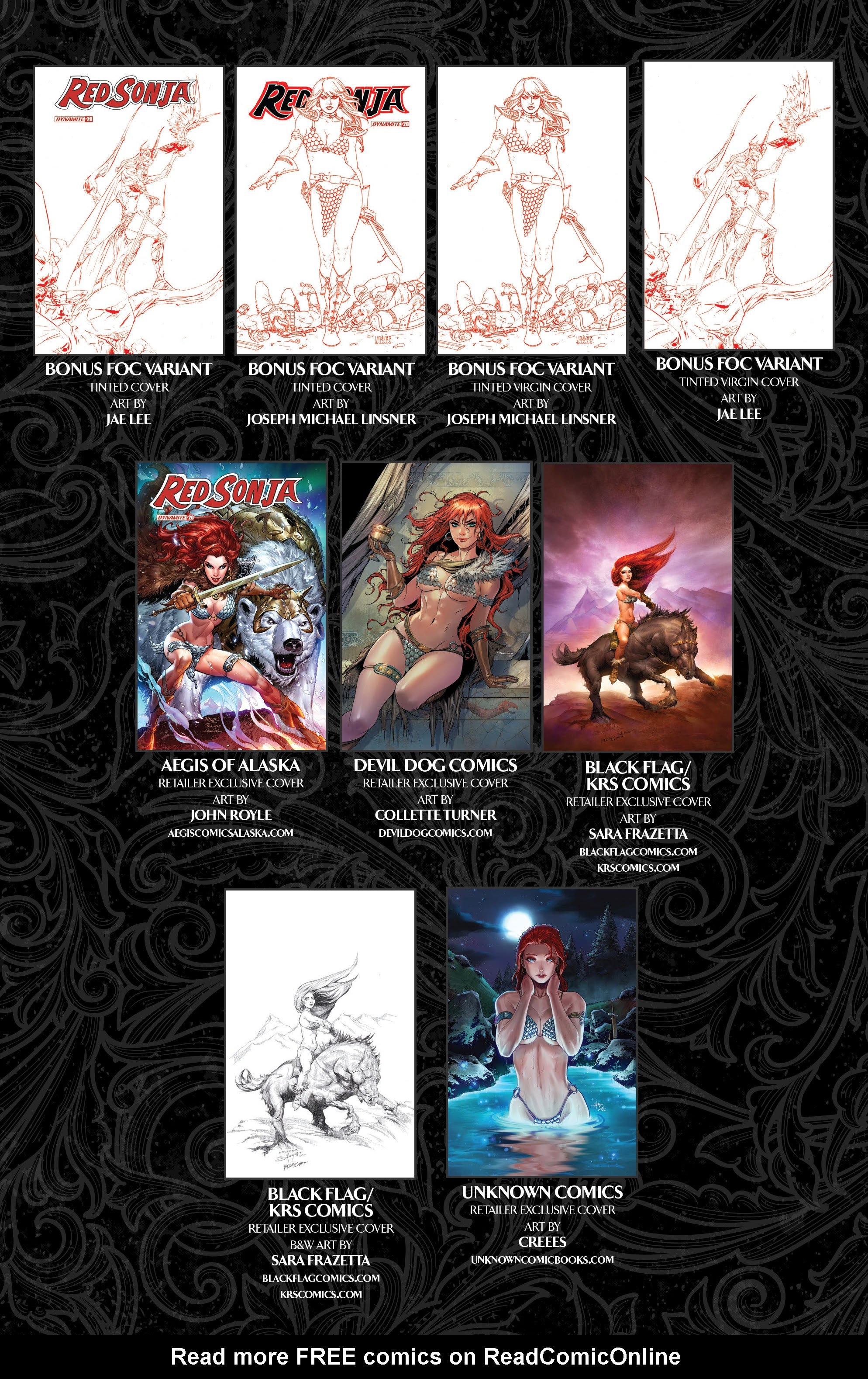 Read online Red Sonja (2019) comic -  Issue #20 - 34