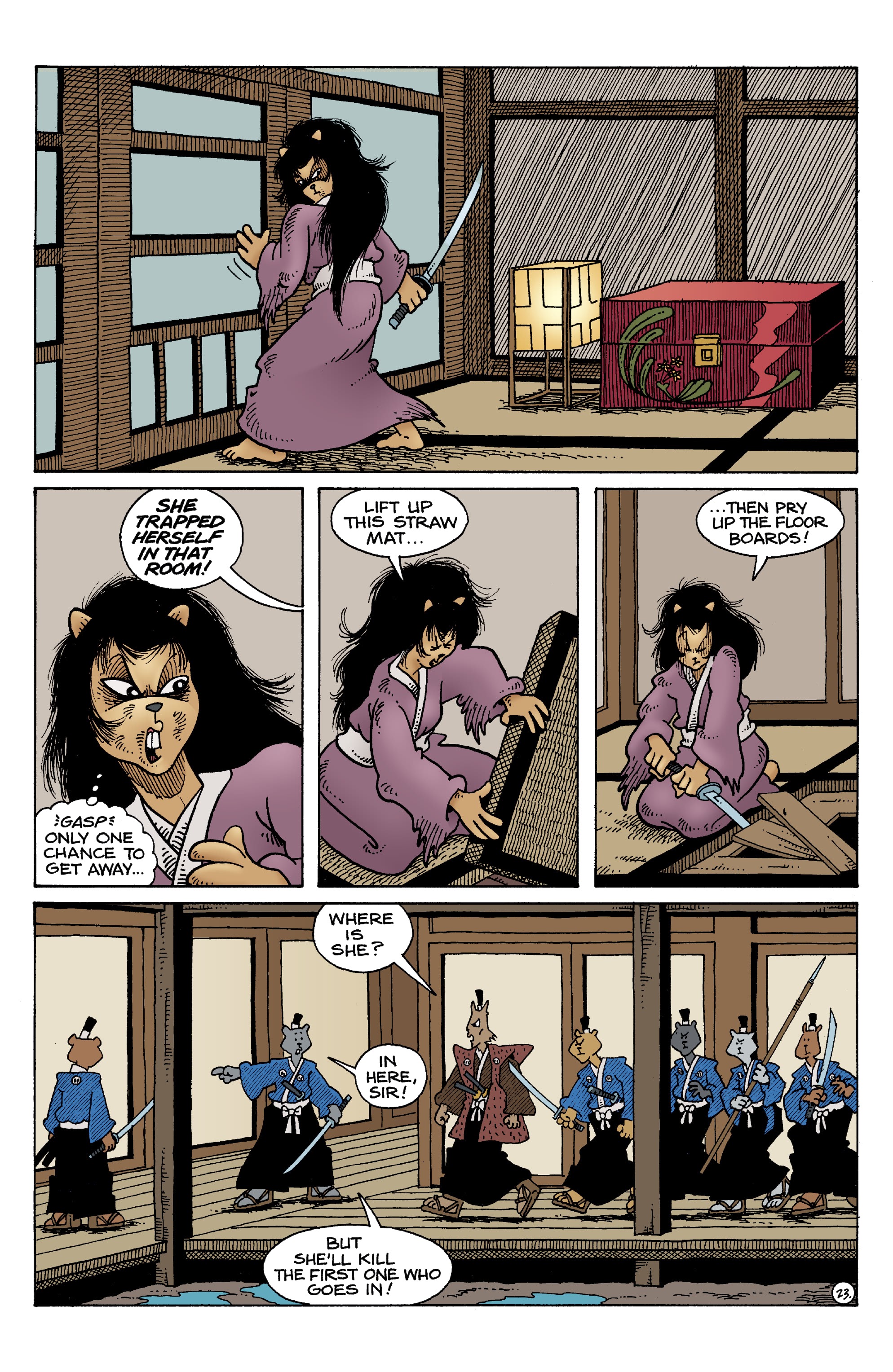 Read online Usagi Yojimbo: The Dragon Bellow Conspiracy comic -  Issue #3 - 25