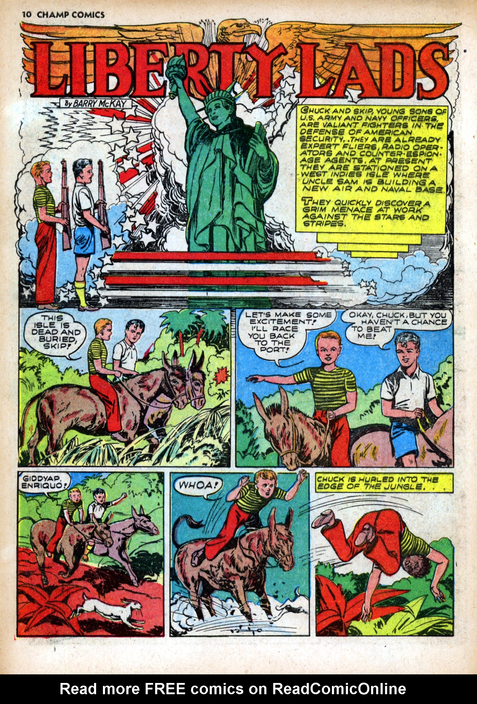 Read online Champ Comics comic -  Issue #15 - 12