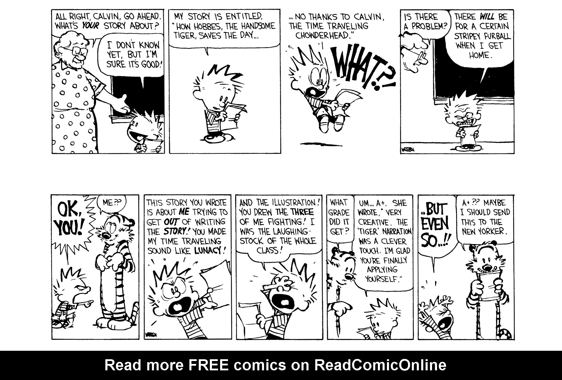 Read online Calvin and Hobbes comic -  Issue #8 - 85