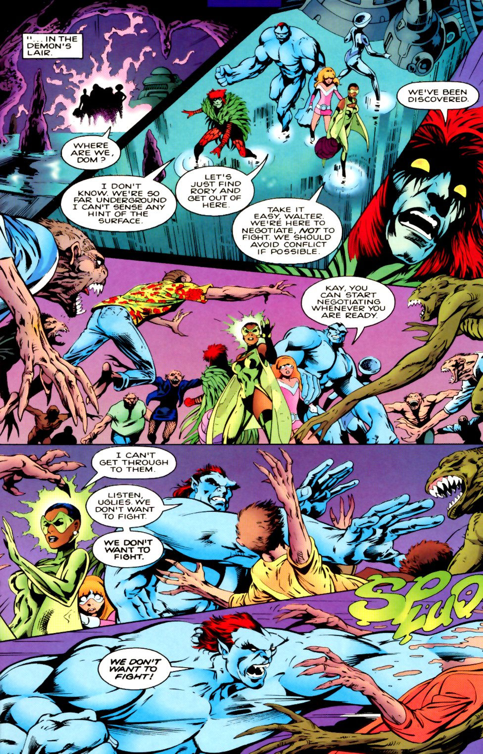 Read online ClanDestine (1994) comic -  Issue #4 - 14