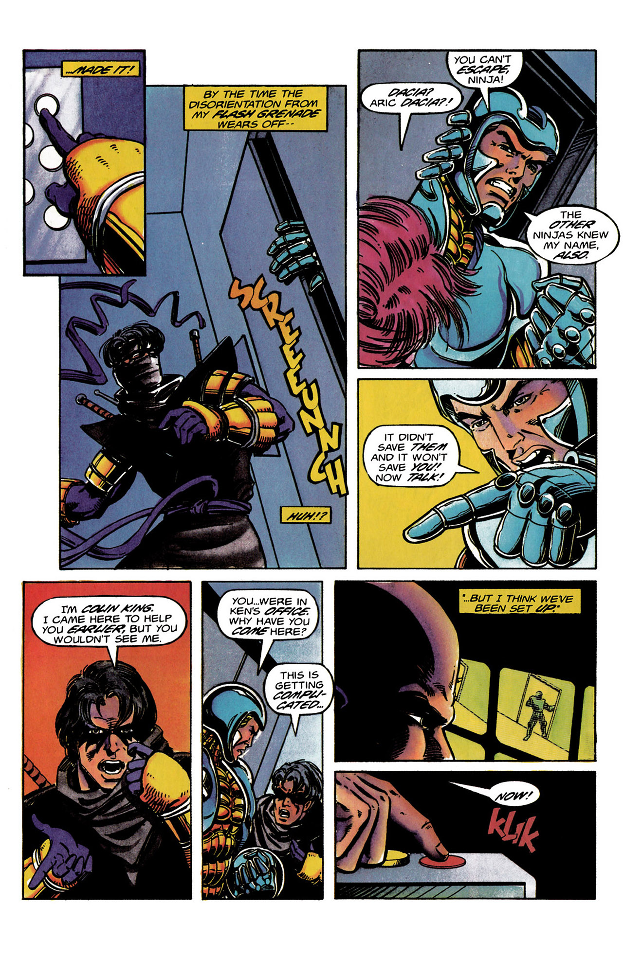 Read online Ninjak (1994) comic -  Issue #5 - 21