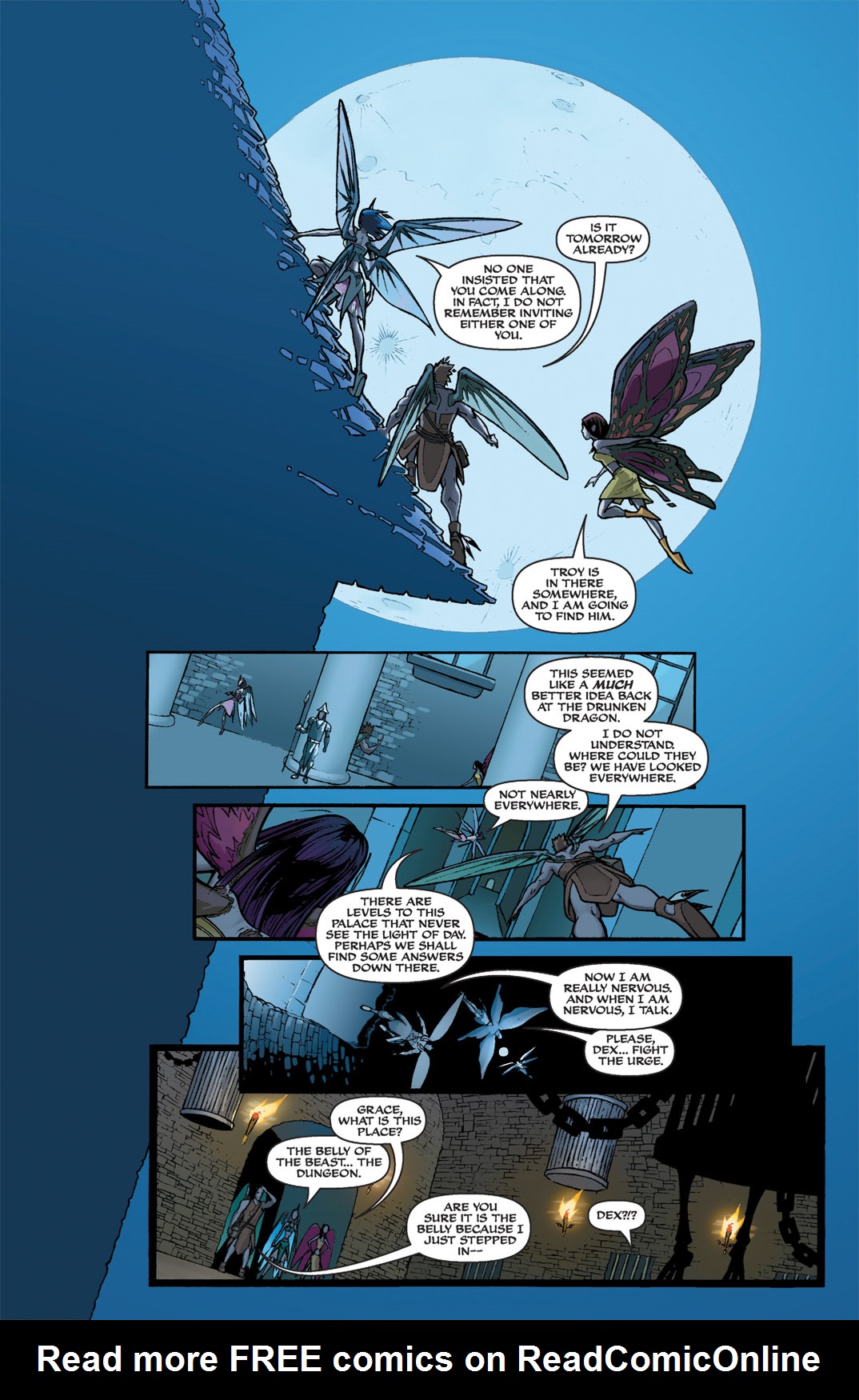 Read online Michael Turner's Soulfire: Dying Of The Light comic -  Issue #1 - 22