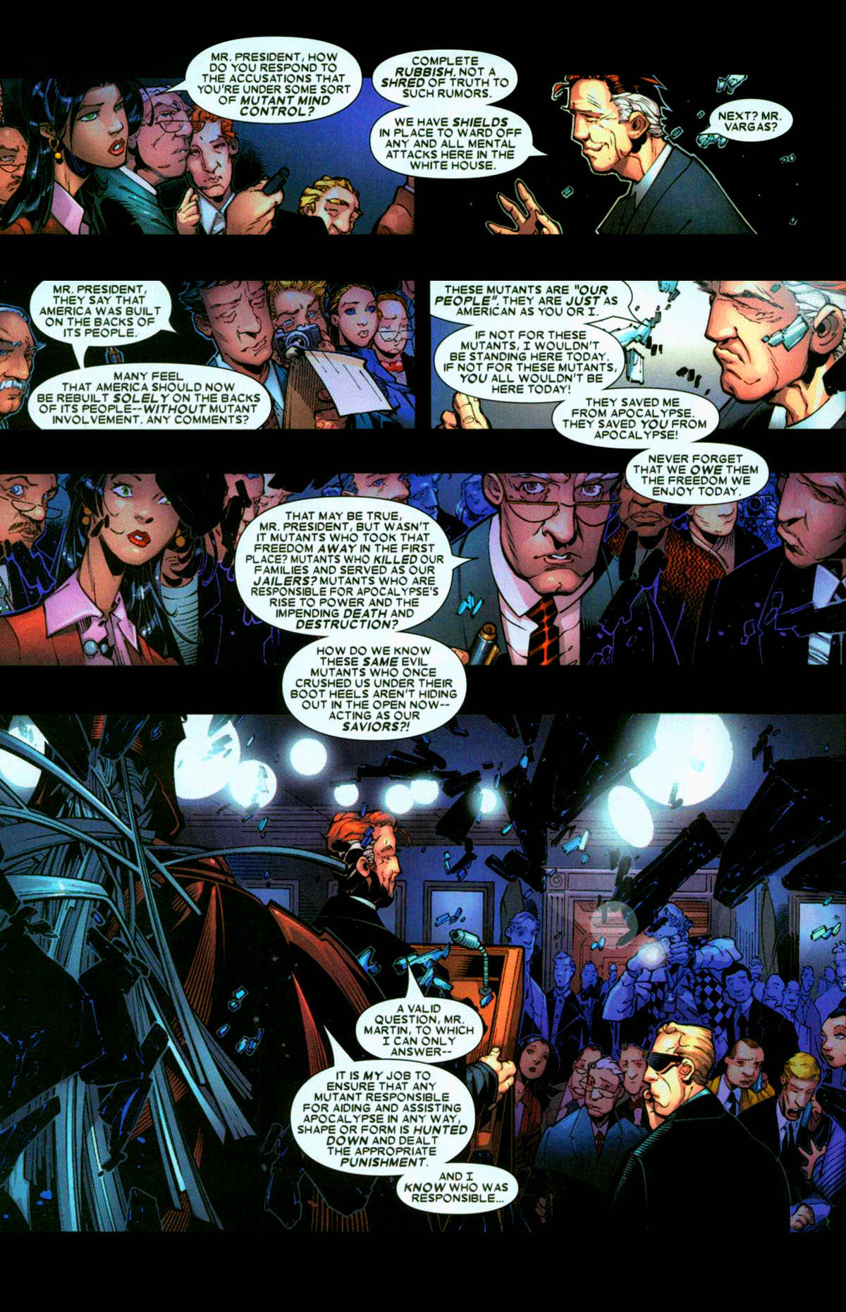Read online Age of Apocalypse (2005) comic -  Issue #1 - 9