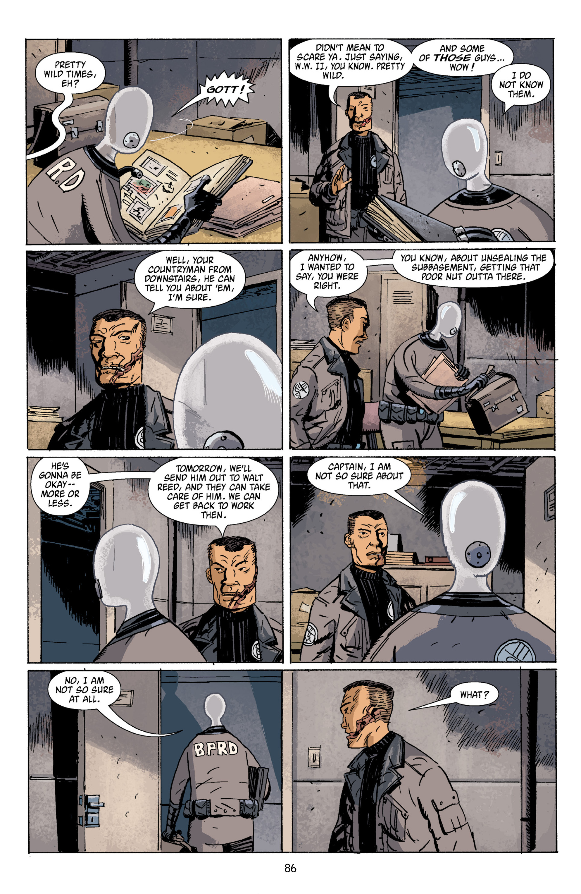 Read online B.P.R.D.: Plague of Frogs (2011) comic -  Issue # TPB 2 (Part 1) - 87