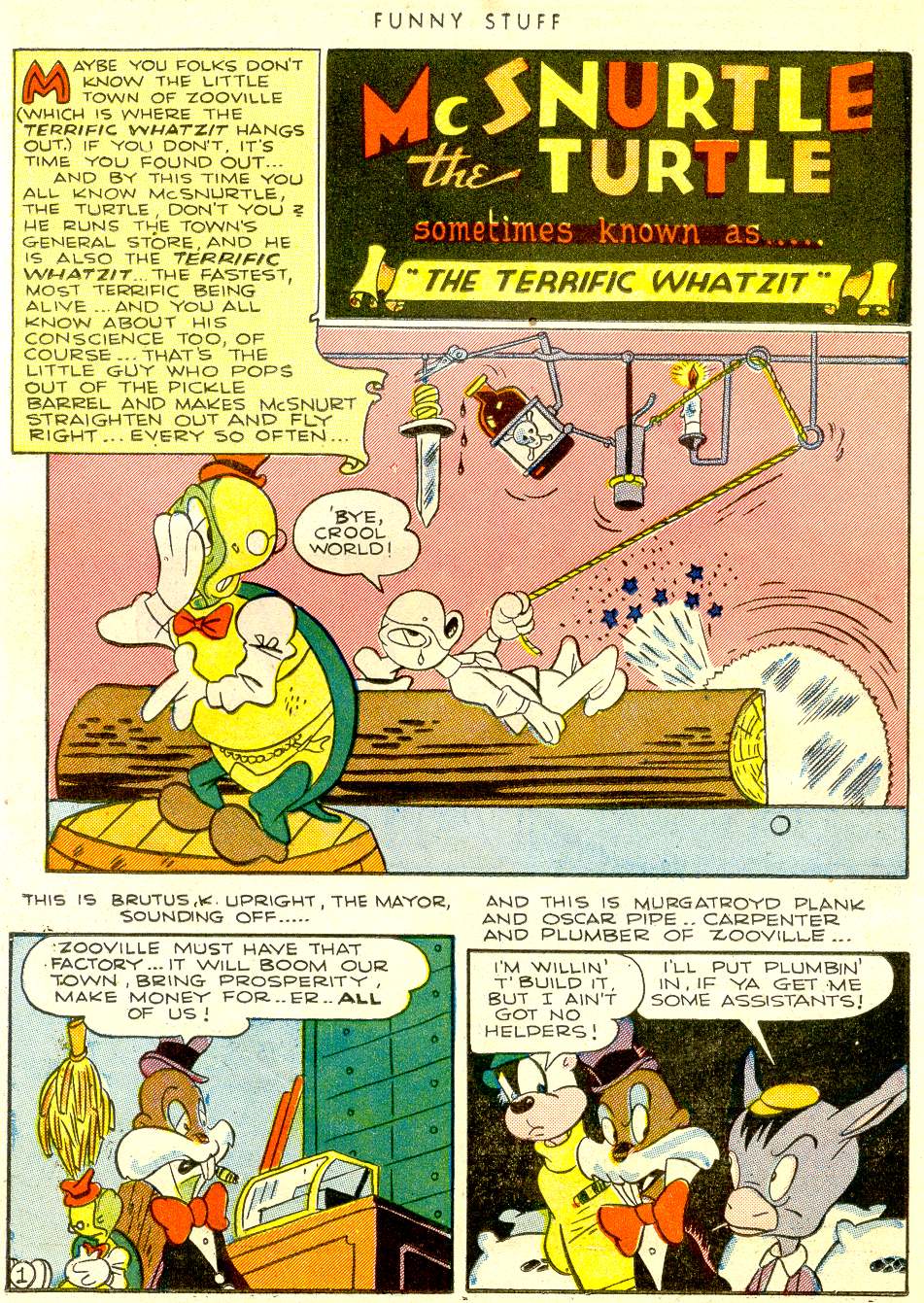 Read online Funny Stuff comic -  Issue #8 - 38