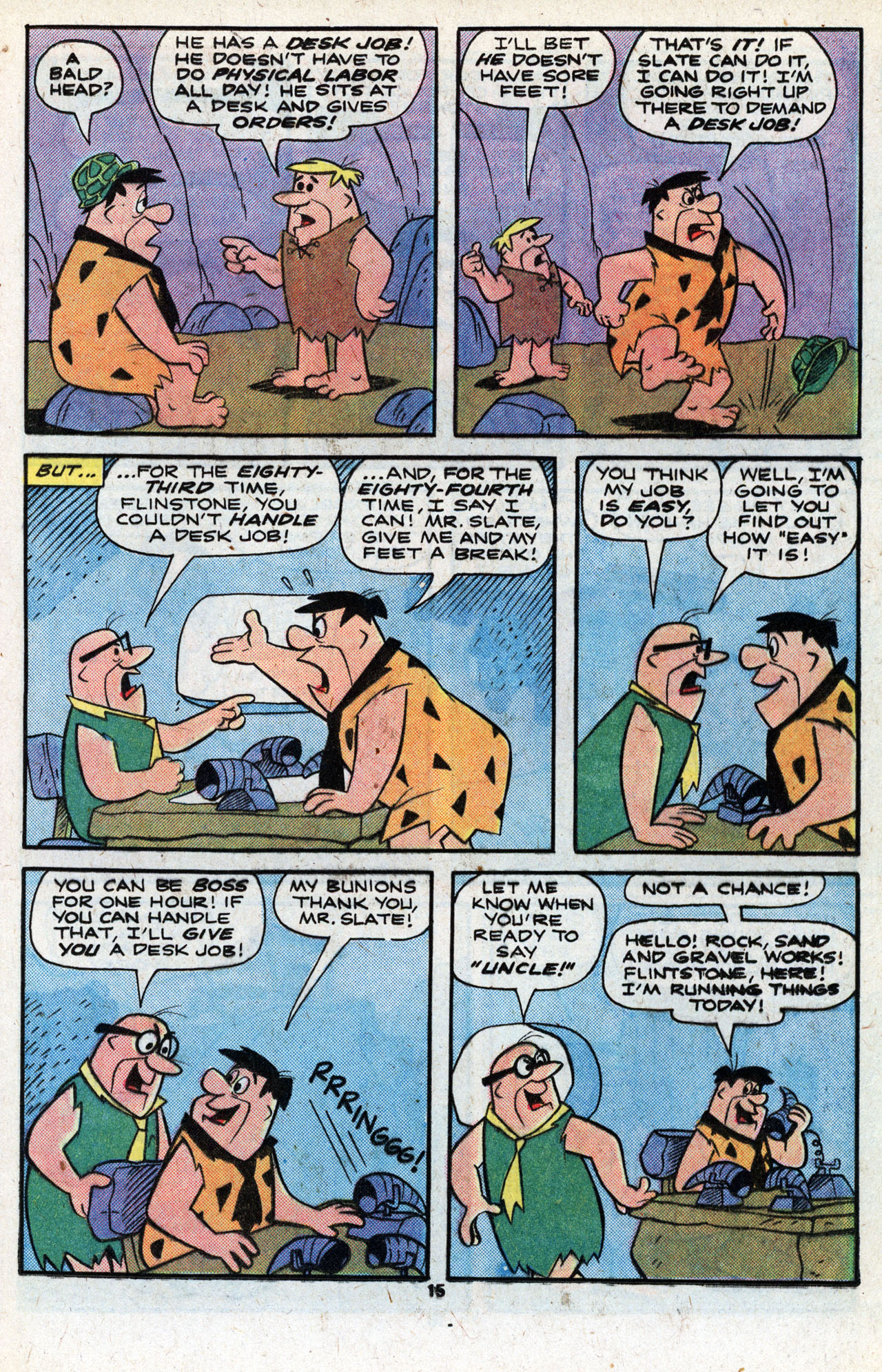 Read online The Flintstones (1977) comic -  Issue #5 - 17