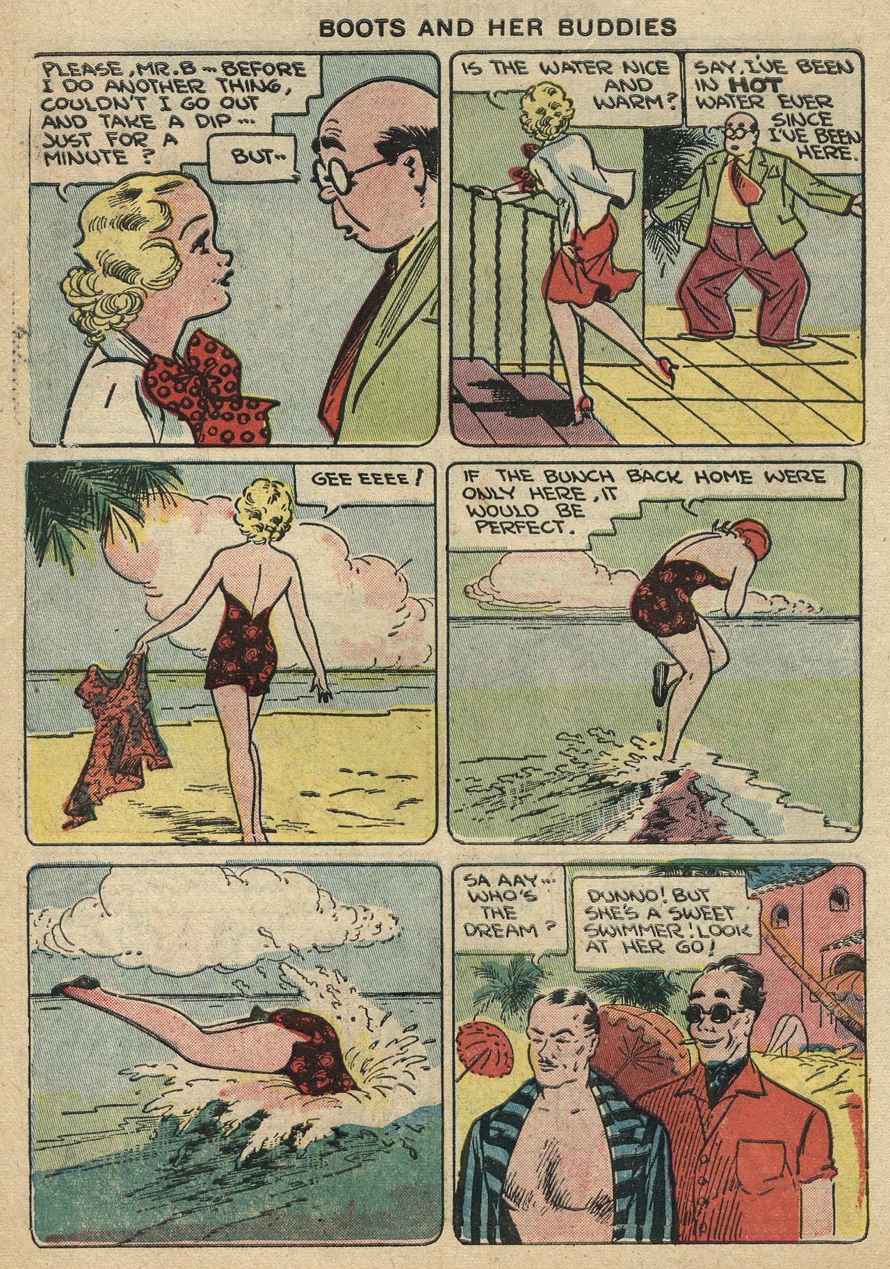 Read online Boots and Her Buddies (1948) comic -  Issue #6 - 8