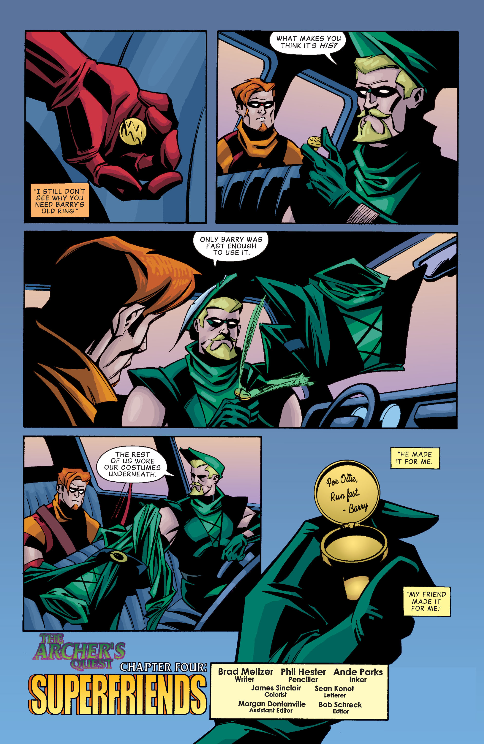 Read online Green Arrow: The Archer's Quest comic -  Issue # TPB - 94