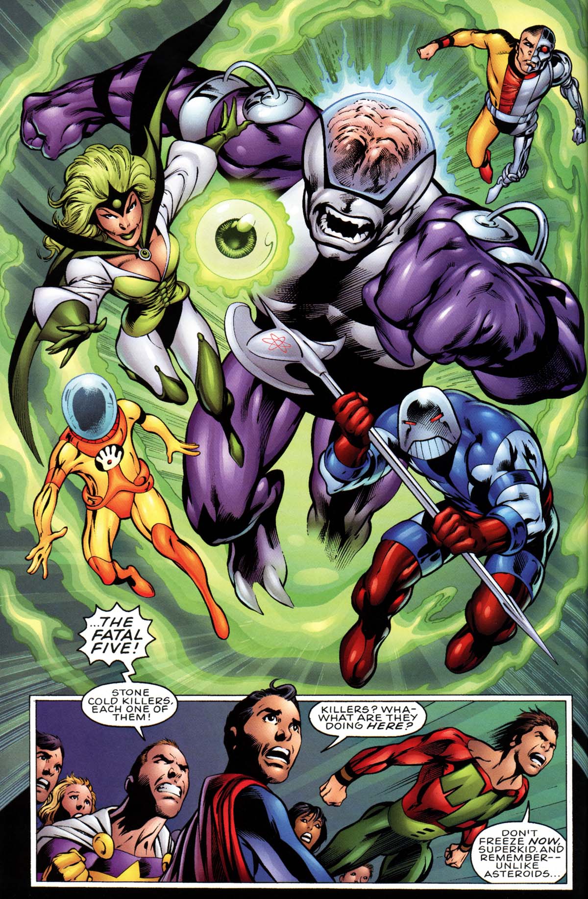 Read online Superboy's Legion comic -  Issue #1 - 38