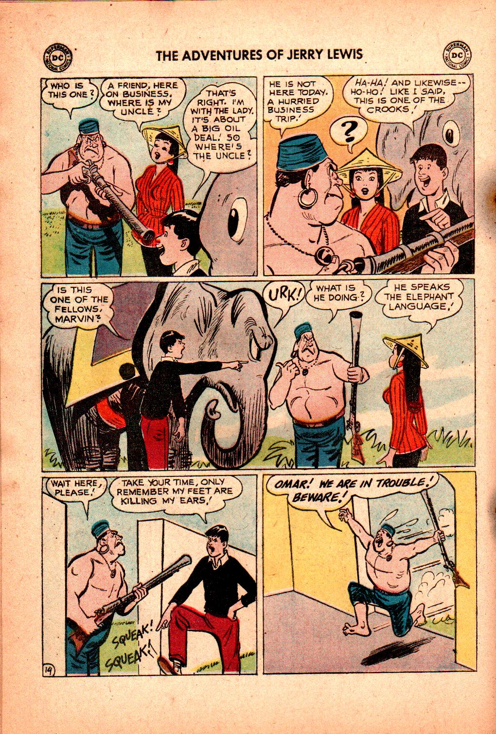Read online The Adventures of Jerry Lewis comic -  Issue #62 - 18