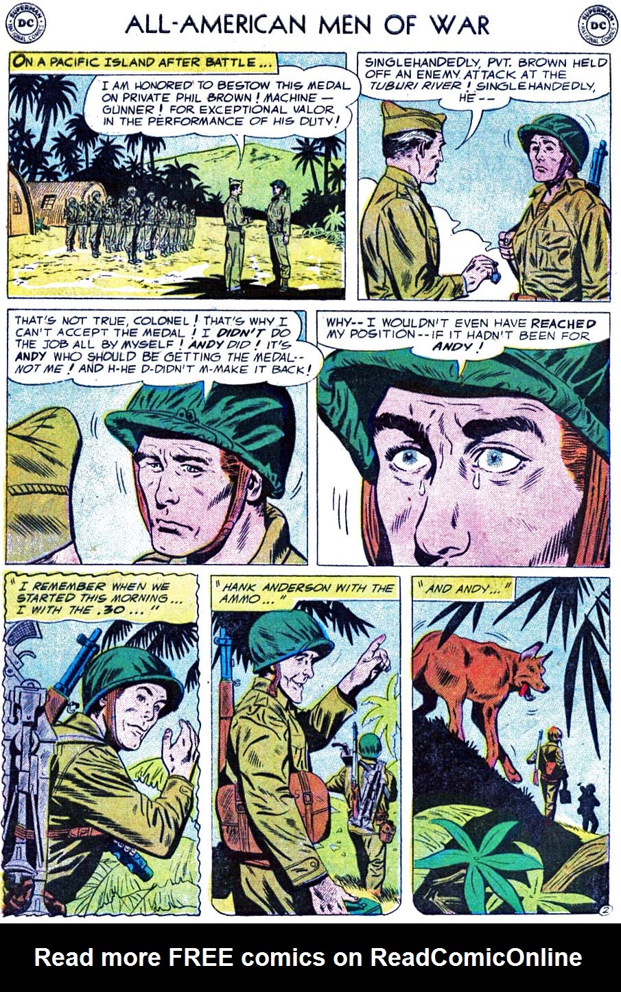 Read online All-American Men of War comic -  Issue #28 - 4