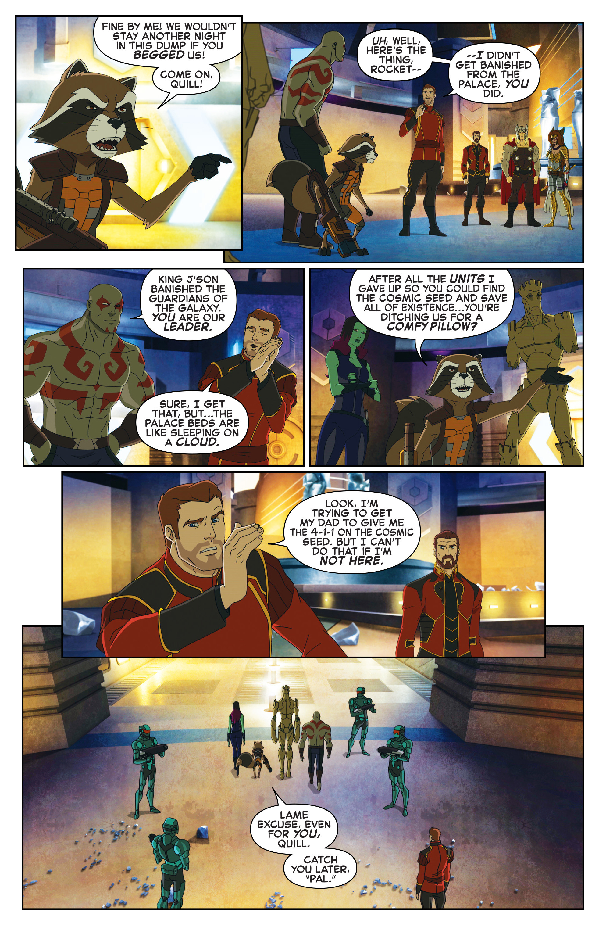 Read online Marvel Universe Guardians of the Galaxy [II] comic -  Issue #17 - 7