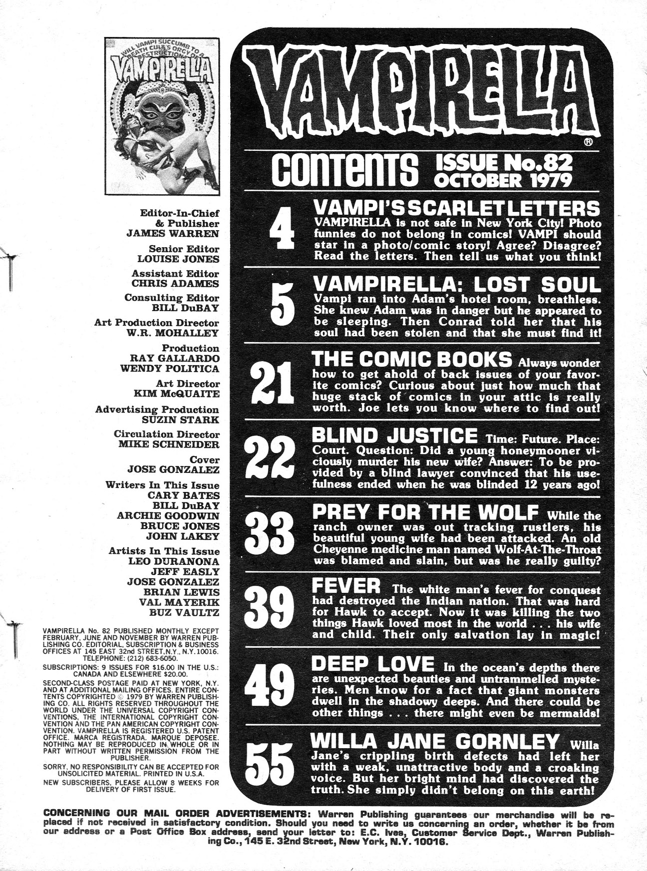 Read online Vampirella (1969) comic -  Issue #82 - 3