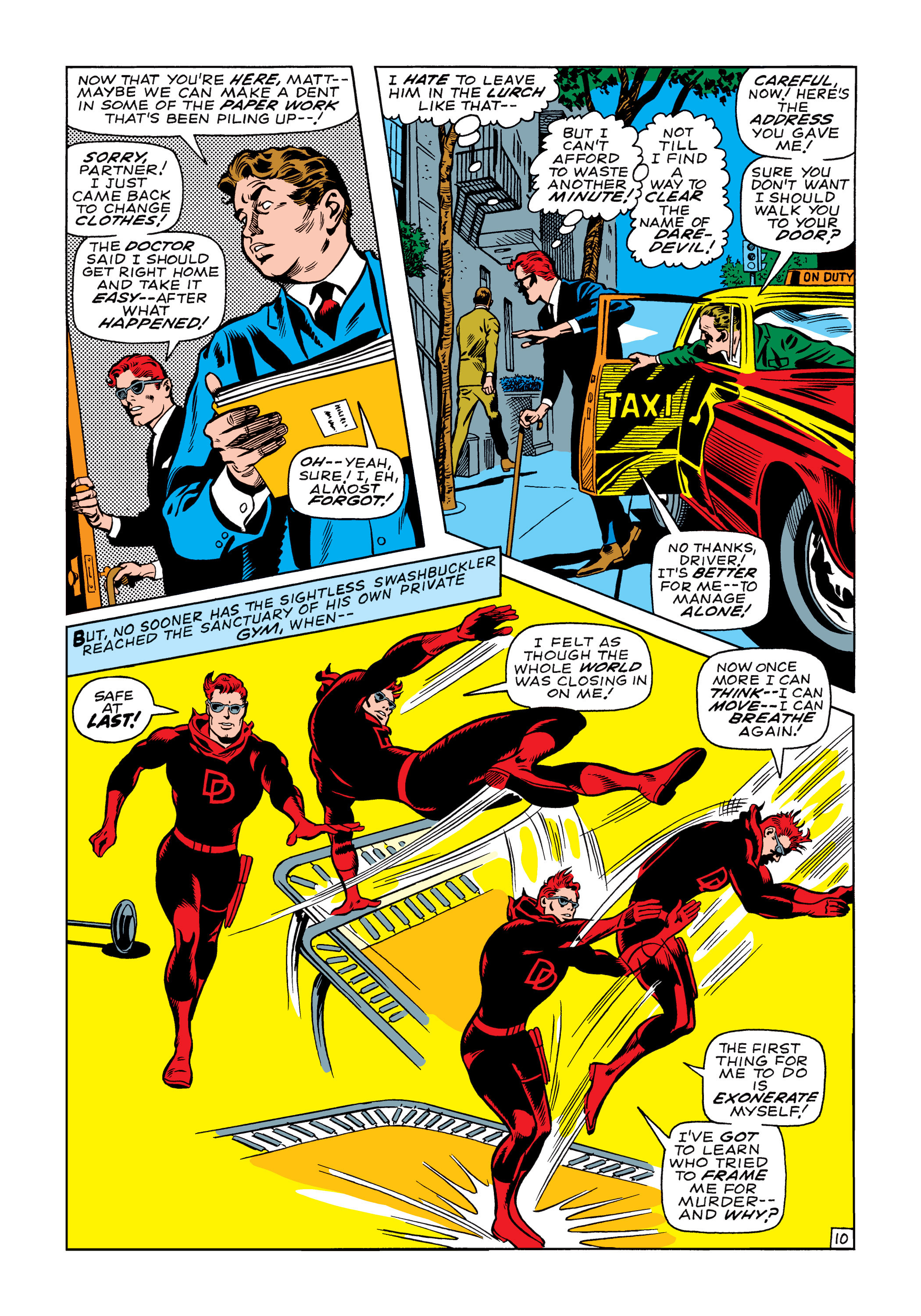 Read online Marvel Masterworks: Daredevil comic -  Issue # TPB 5 (Part 1) - 100