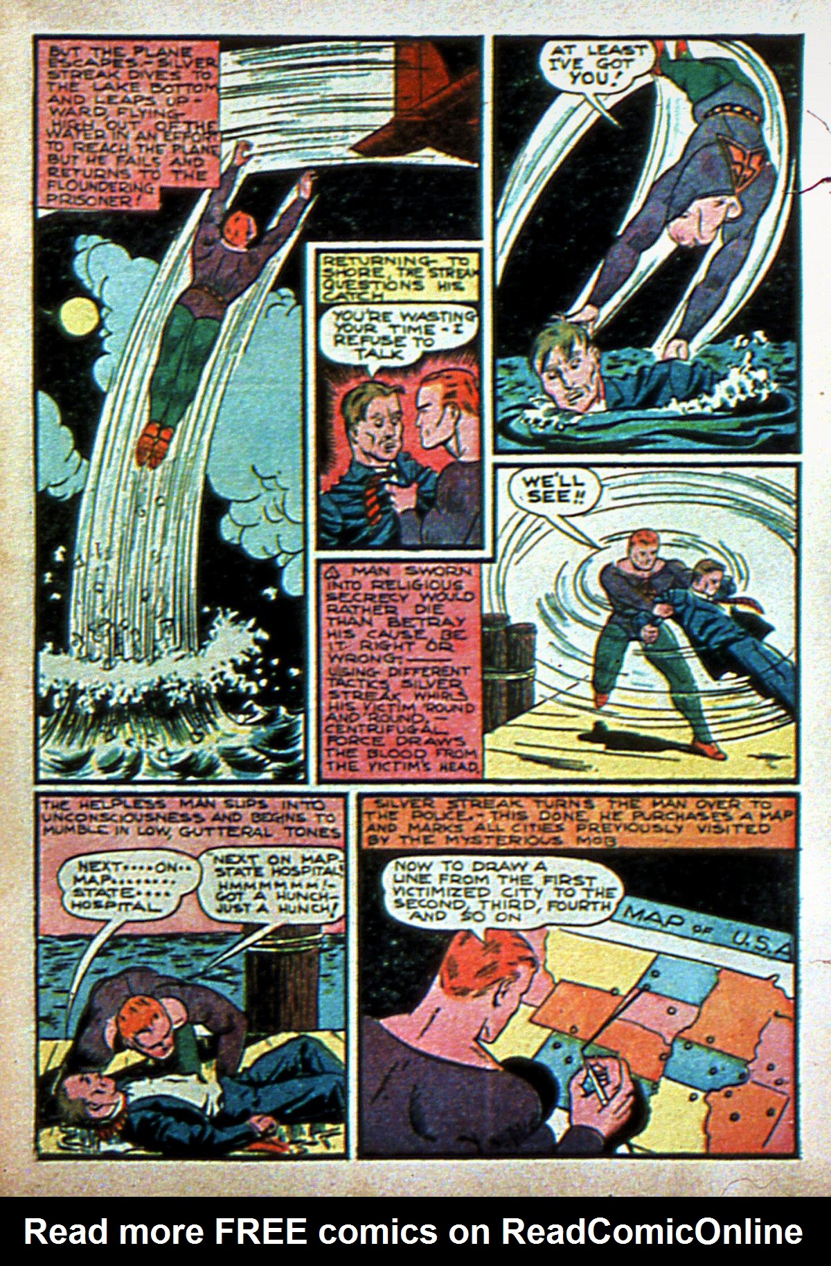 Read online Silver Streak Comics comic -  Issue #5 - 8