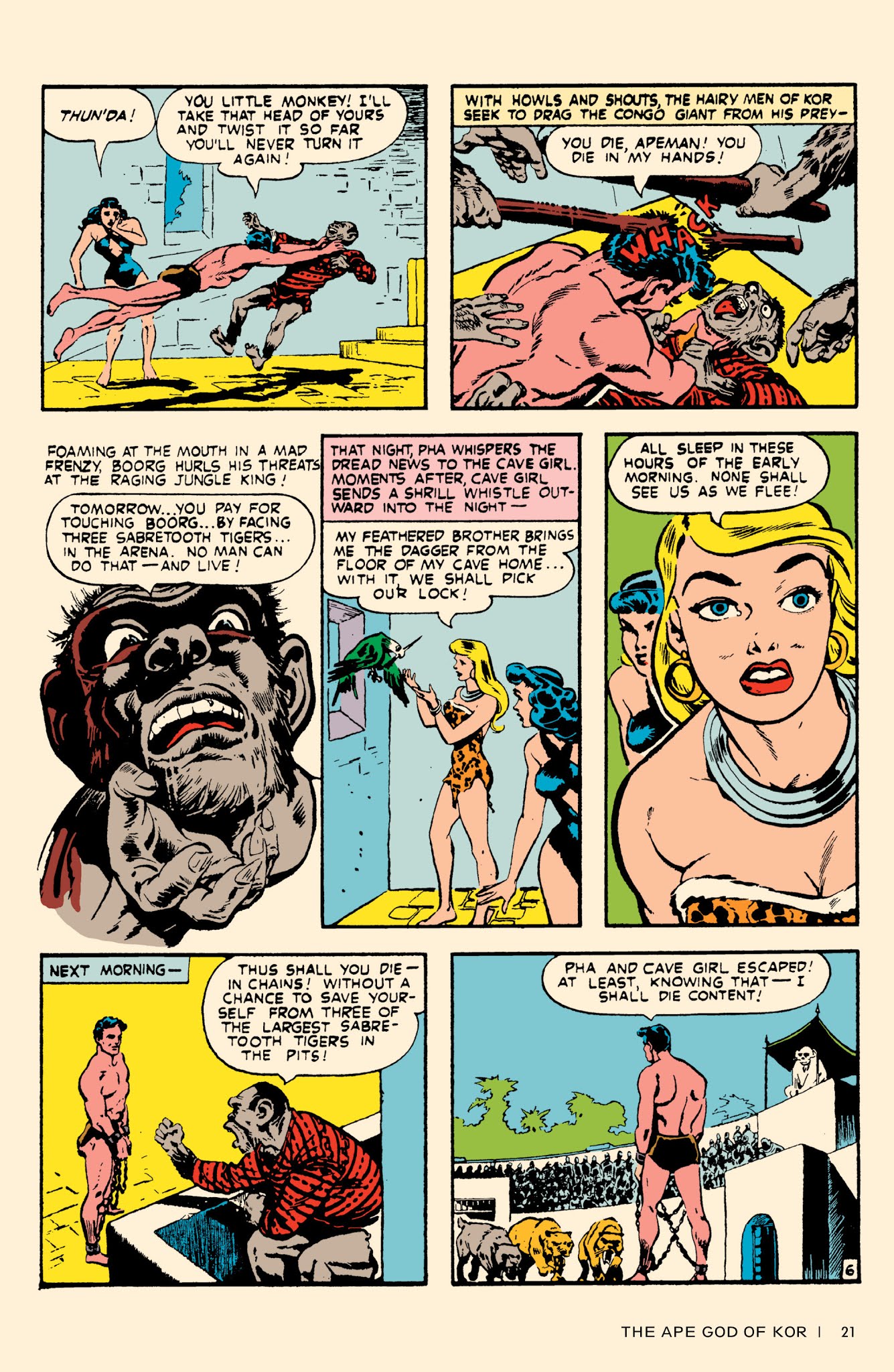 Read online Bob Powell's Complete Cave Girl comic -  Issue # TPB (Part 1) - 22