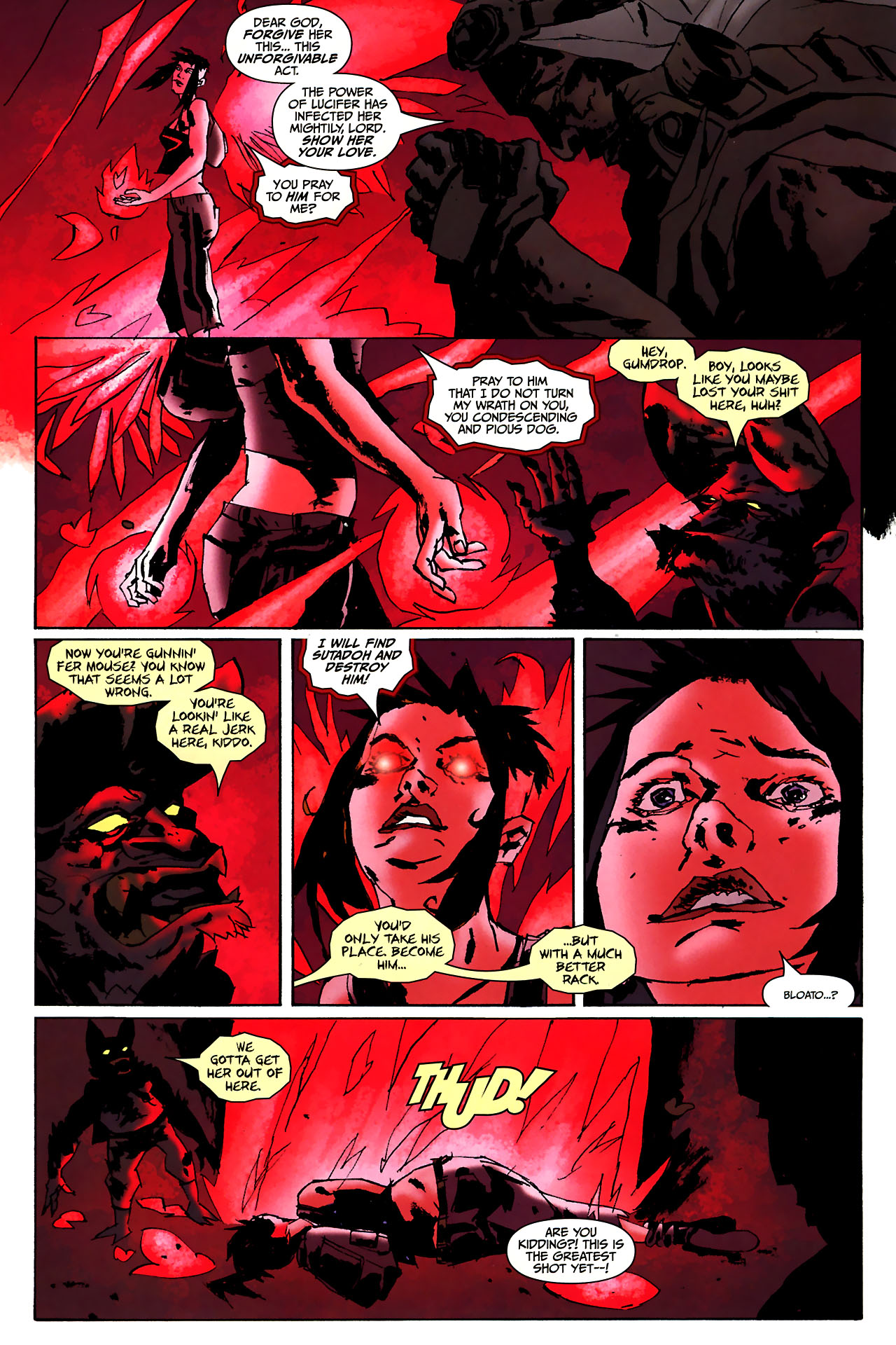 Read online Strange Girl comic -  Issue #14 - 16