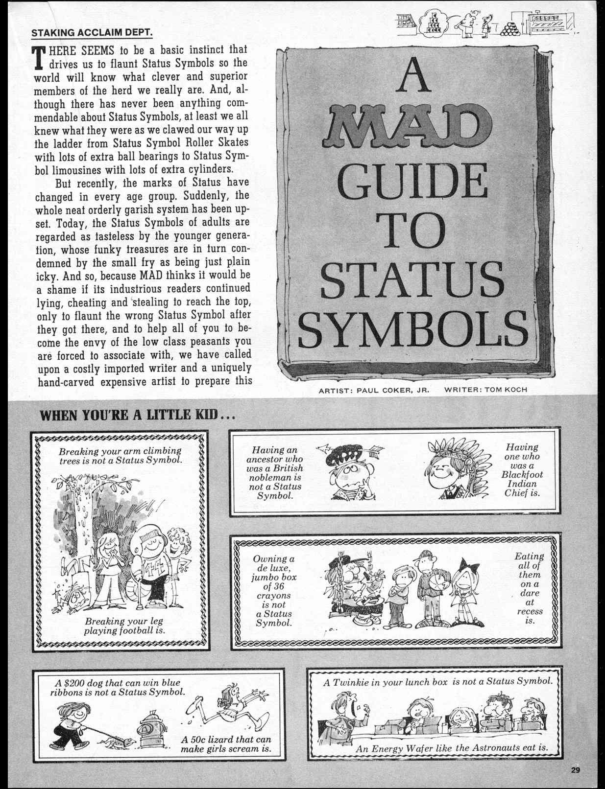 Read online MAD comic -  Issue #169 - 31