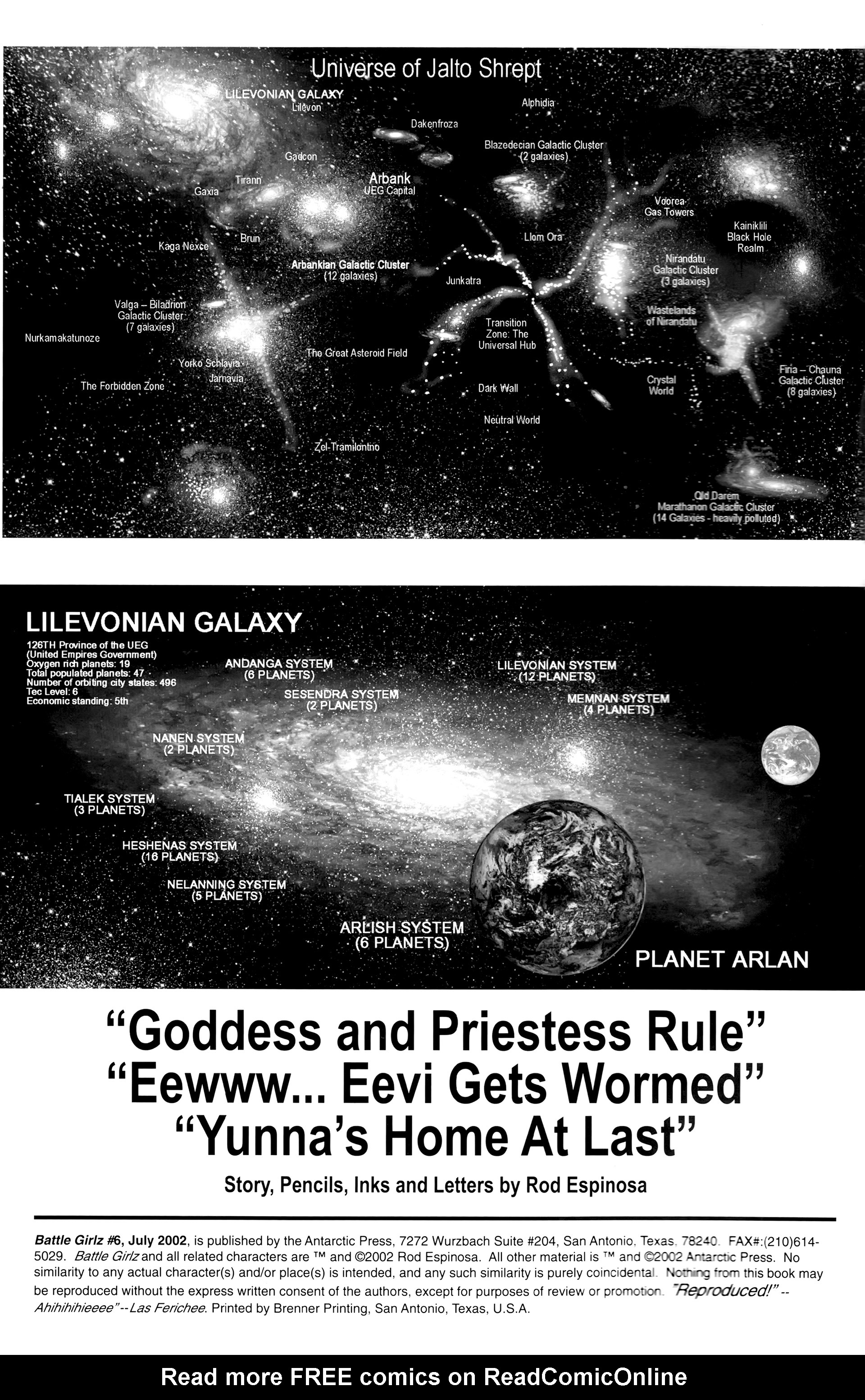 Read online Battle Girlz comic -  Issue #6 - 2