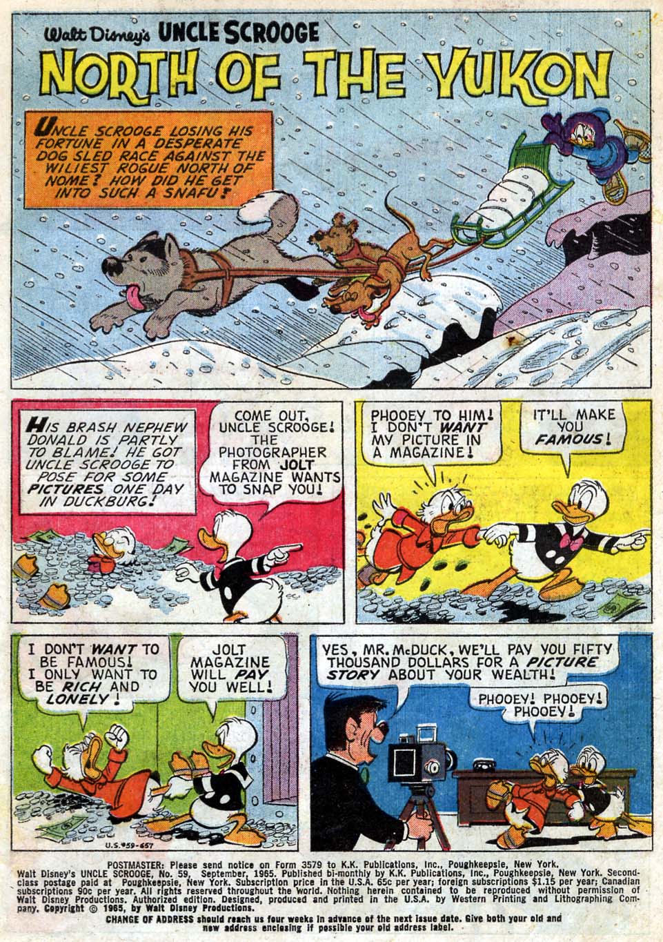 Read online Uncle Scrooge (1953) comic -  Issue #59 - 3