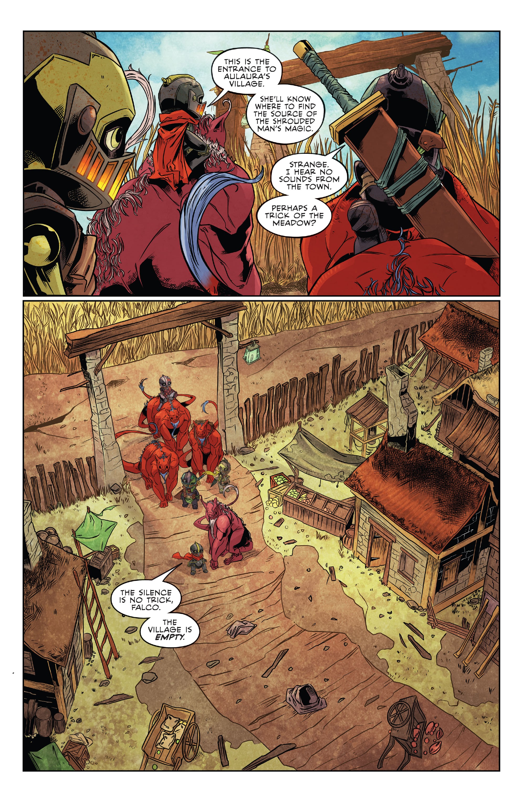 Read online Canto II: The Hollow Men comic -  Issue #2 - 4