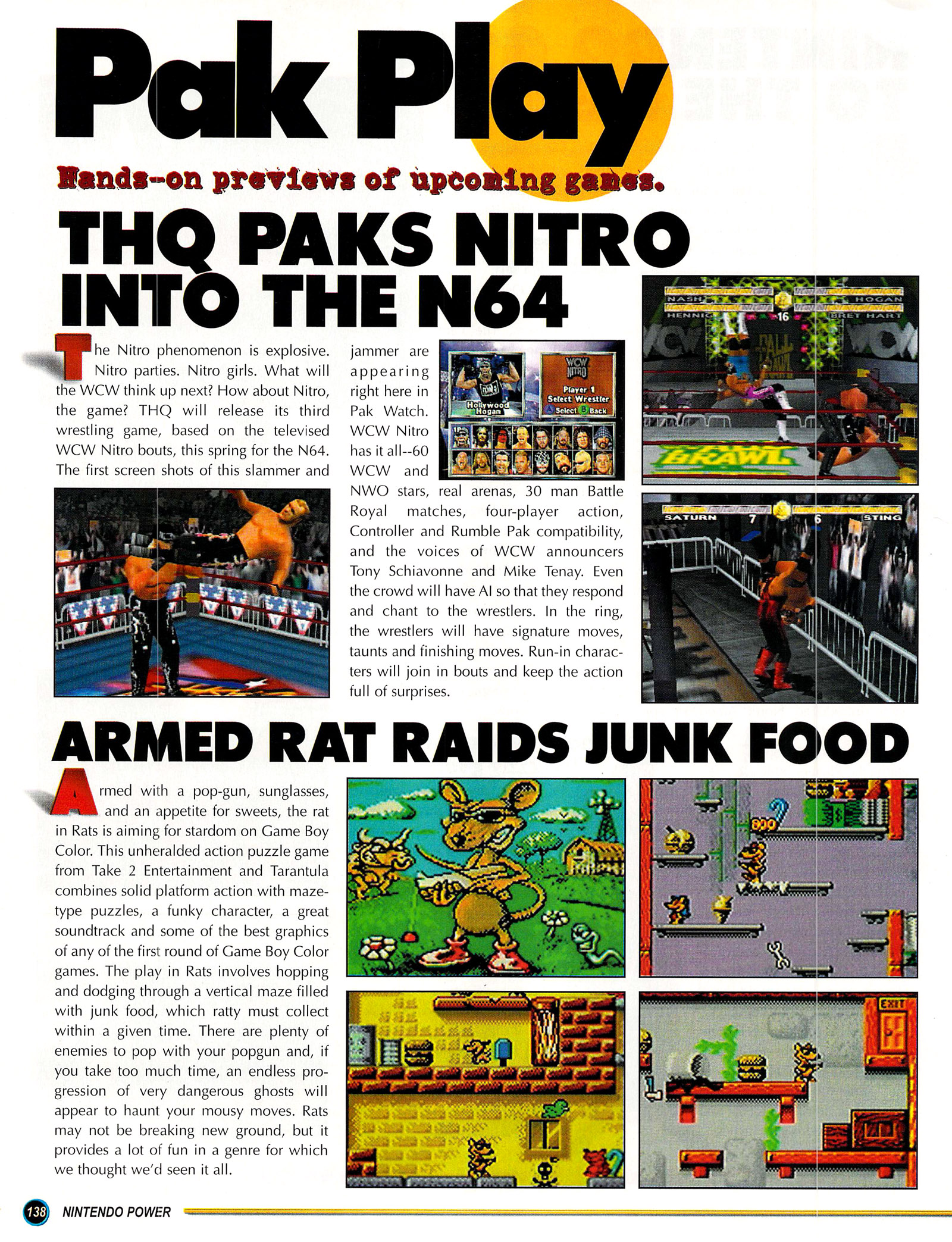 Read online Nintendo Power comic -  Issue #115 - 146