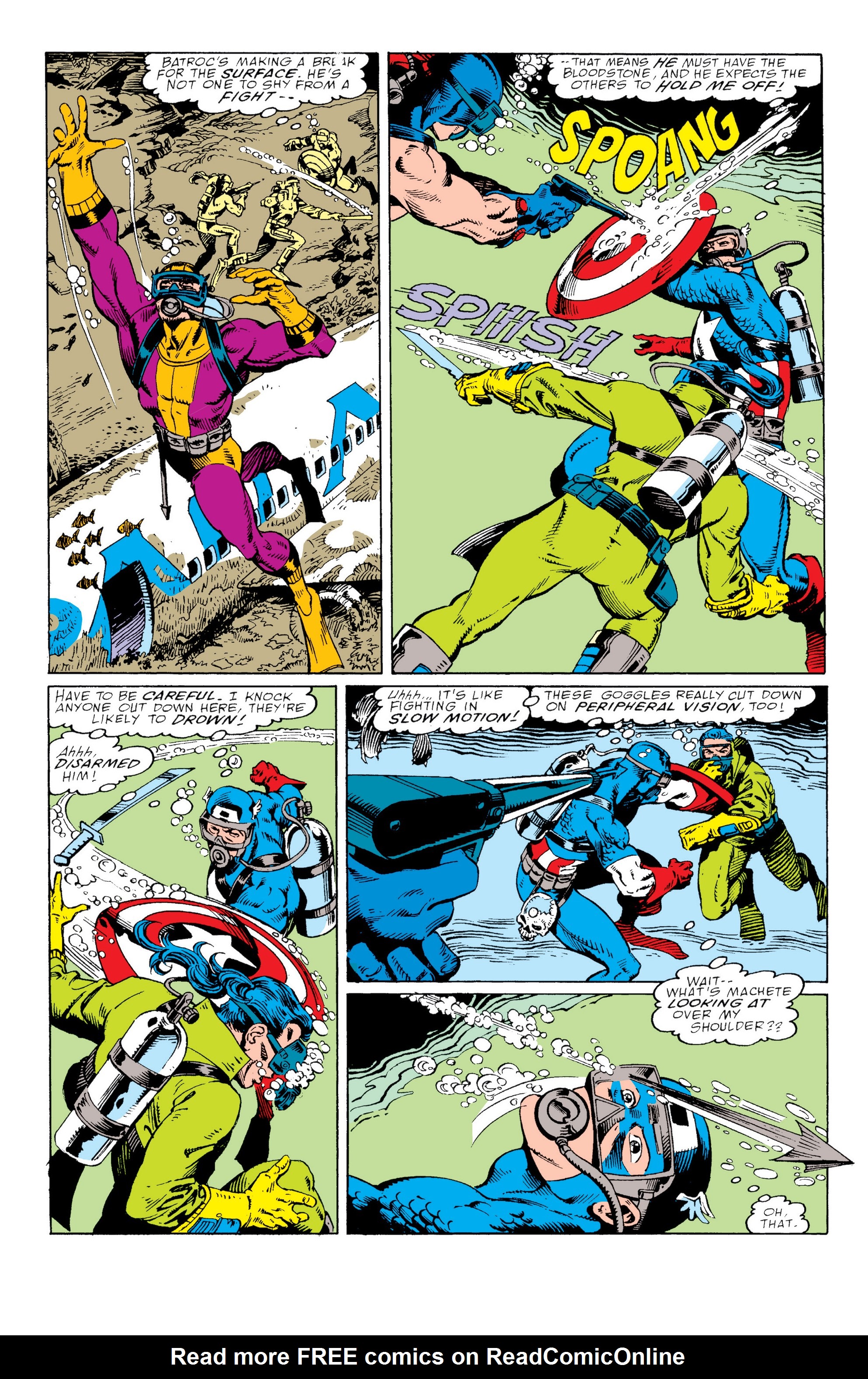 Read online Captain America Epic Collection comic -  Issue # TPB The Bloodstone Hunt (Part 3) - 4