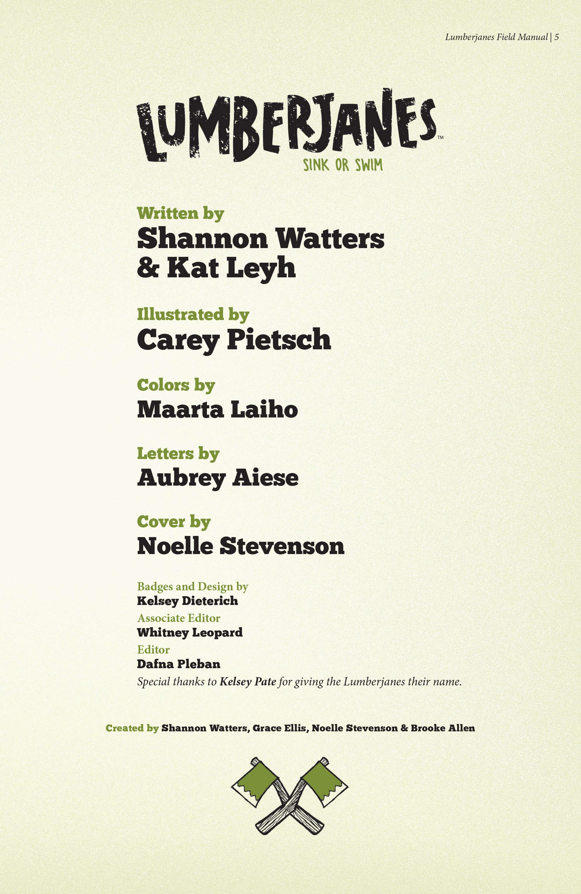 Read online Lumberjanes Vol. 6 comic -  Issue # TPB - 6