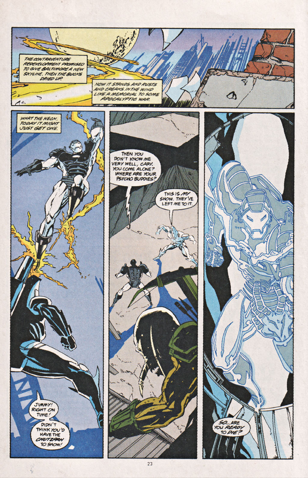 Read online War Machine (1994) comic -  Issue #13 - 17