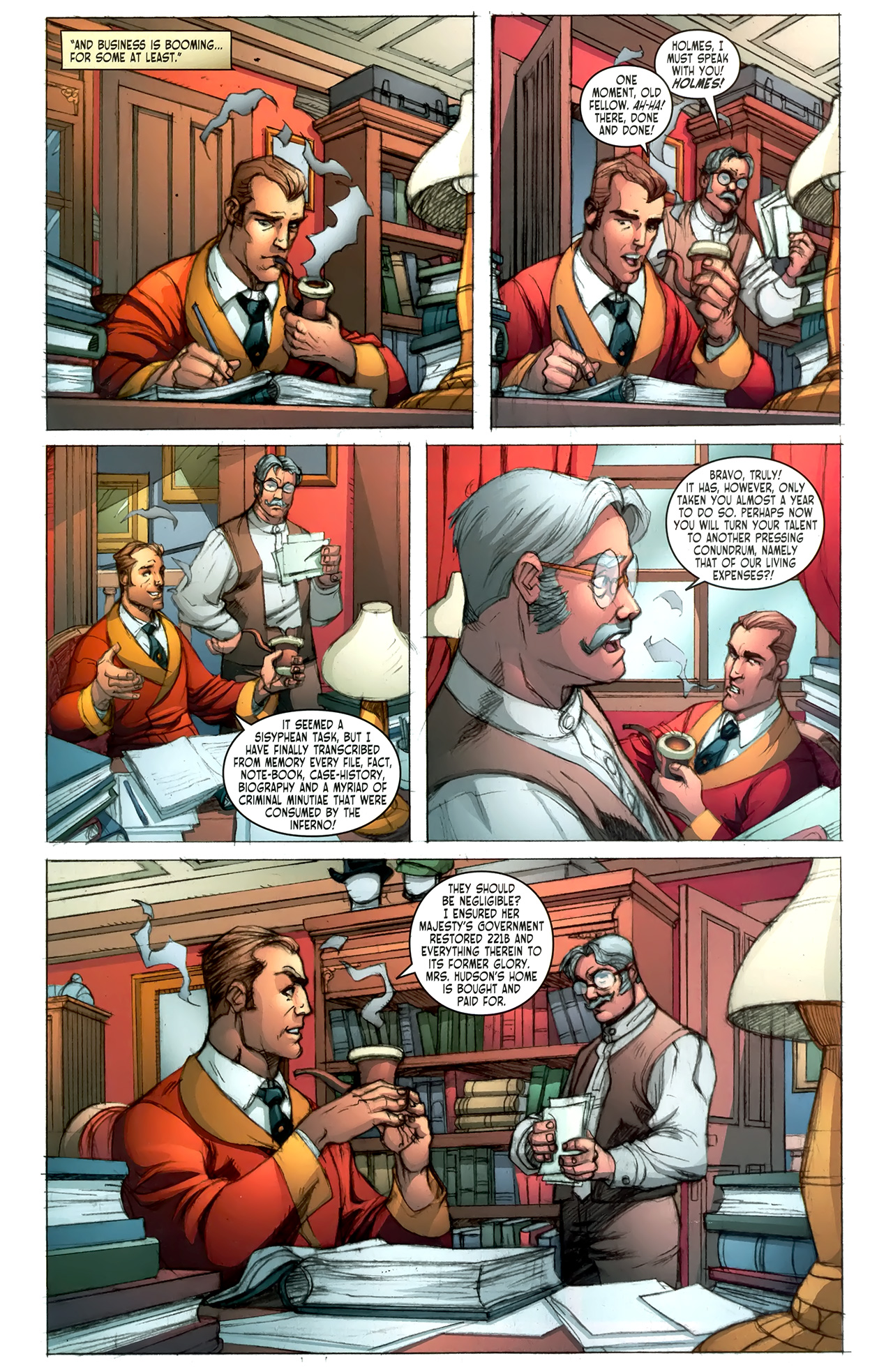 Read online Victorian Undead: Sherlock Holmes vs. Jekyll and Hyde comic -  Issue # Full - 7