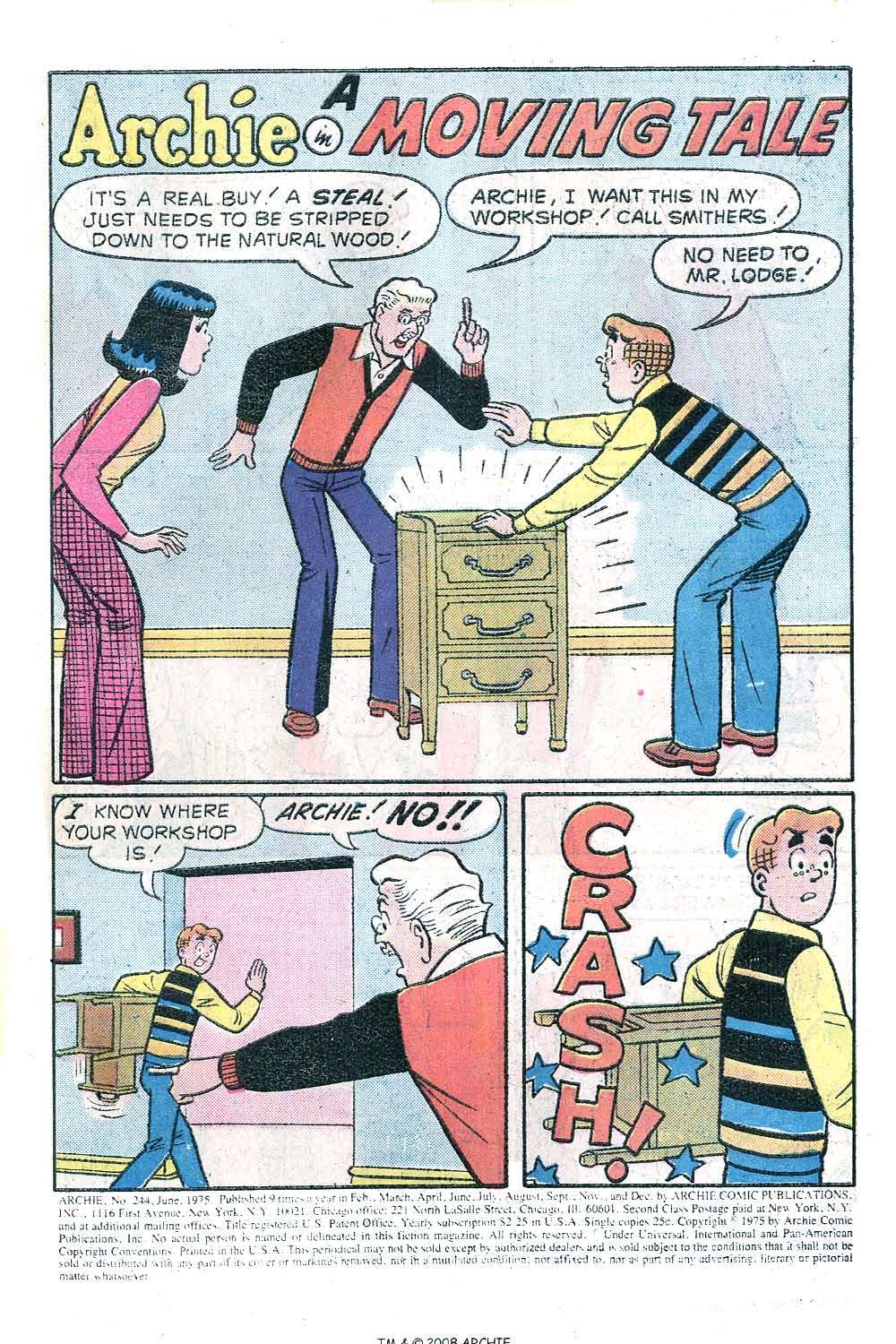 Read online Archie (1960) comic -  Issue #244 - 3