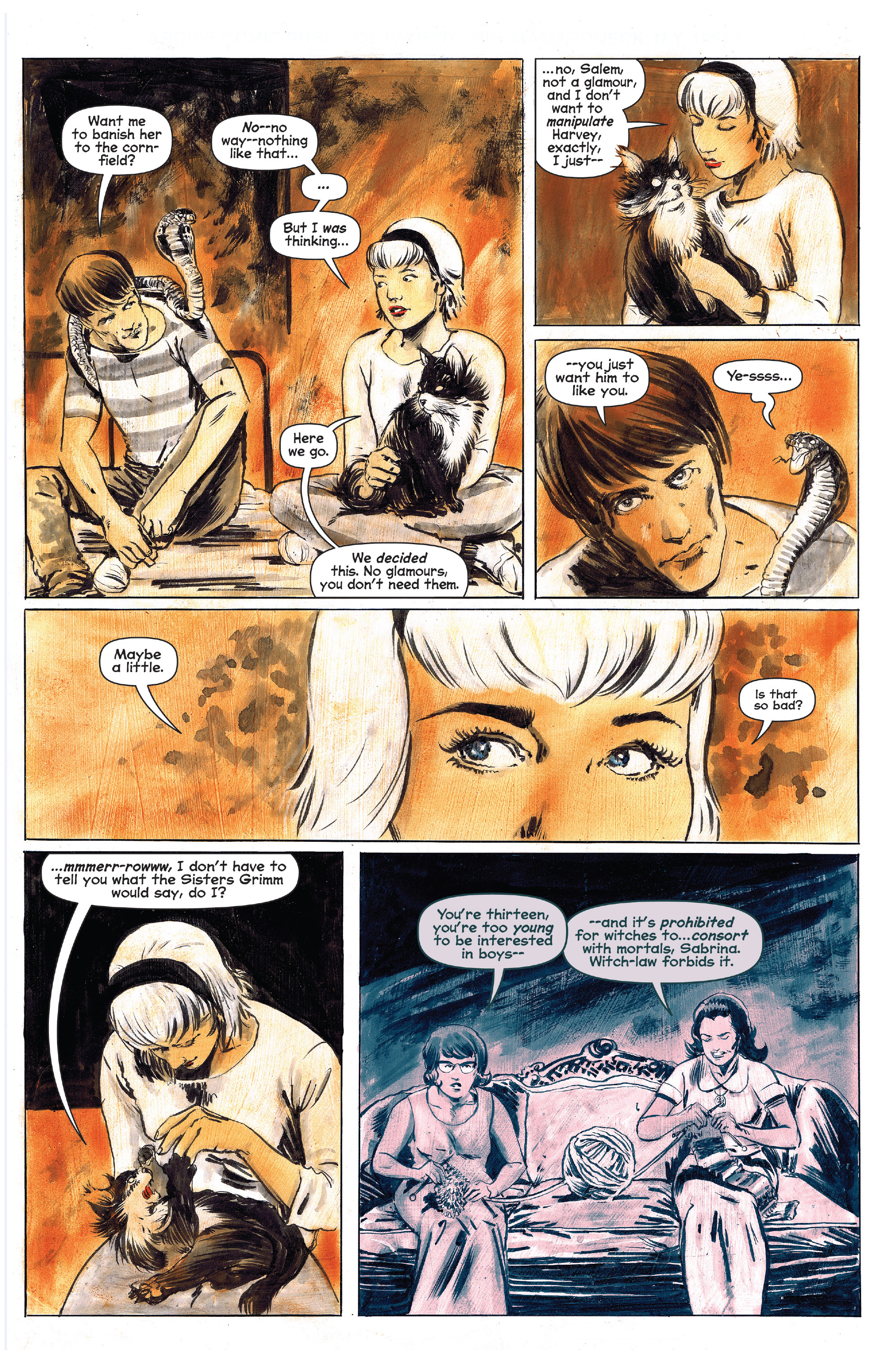 Read online Chilling Adventures of Sabrina comic -  Issue #1 - 25